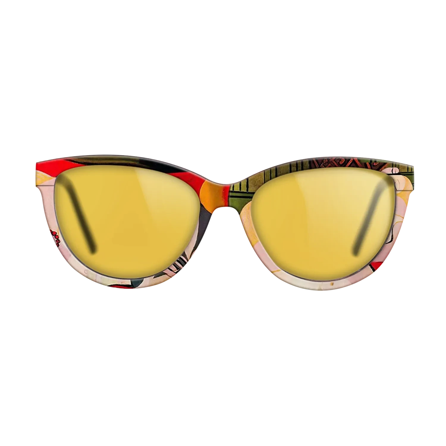 Oil Painting on Straight Grain Walnut: Rococo - A dream, 1932 - Pablo Picasso - The Maiden - Cat - 1838 - SIRIS wood optic