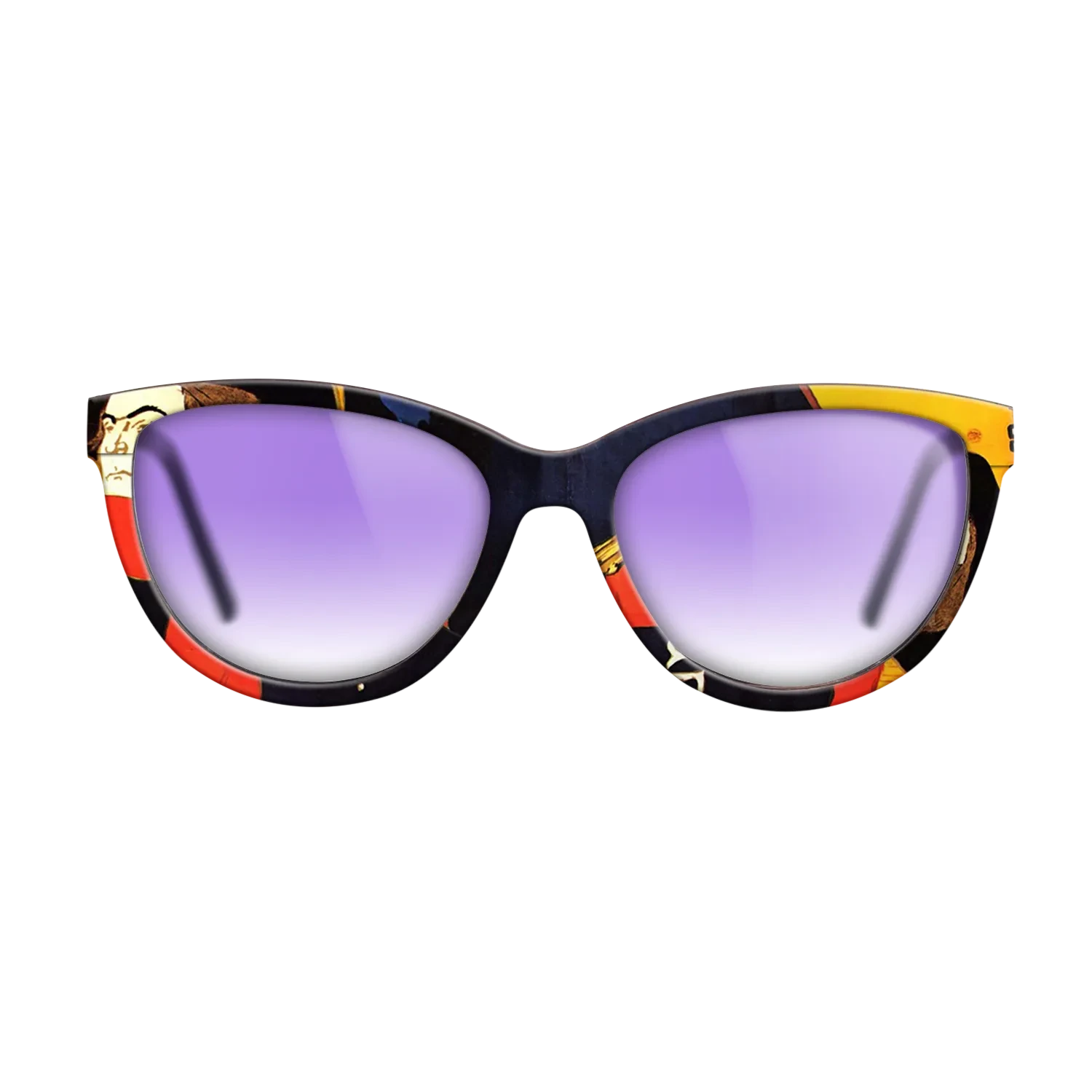 Oil Painting on Straight Grain Walnut: Rococo - Ambassadeurs Aristide Bruant in his cabaret, 1892 - Henri de Toulouse-Lautrec - The Maiden - Cat - 1961 - SIRIS wood optic