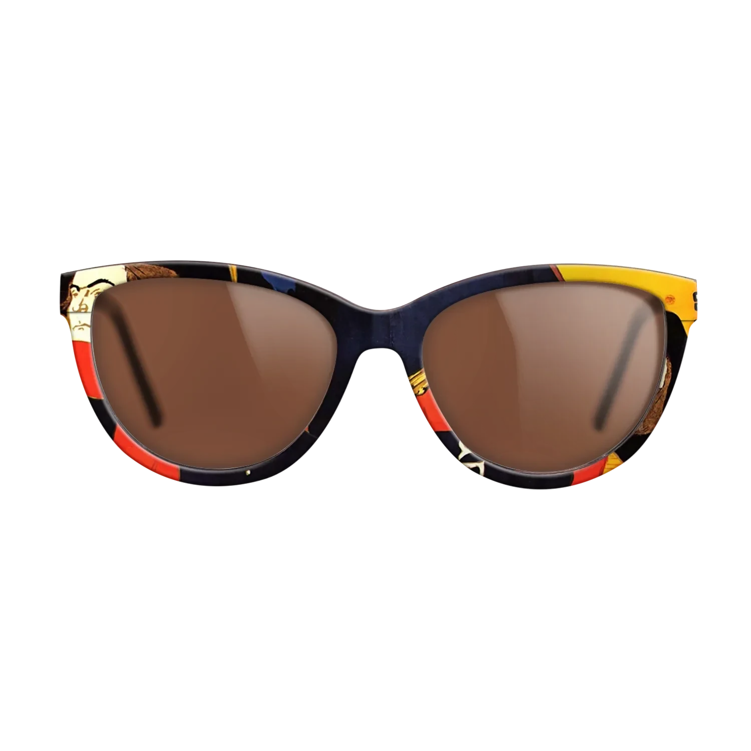 Oil Painting on Straight Grain Walnut: Rococo - Ambassadeurs Aristide Bruant in his cabaret, 1892 - Henri de Toulouse-Lautrec - The Maiden - Cat - 1961 - SIRIS wood optic