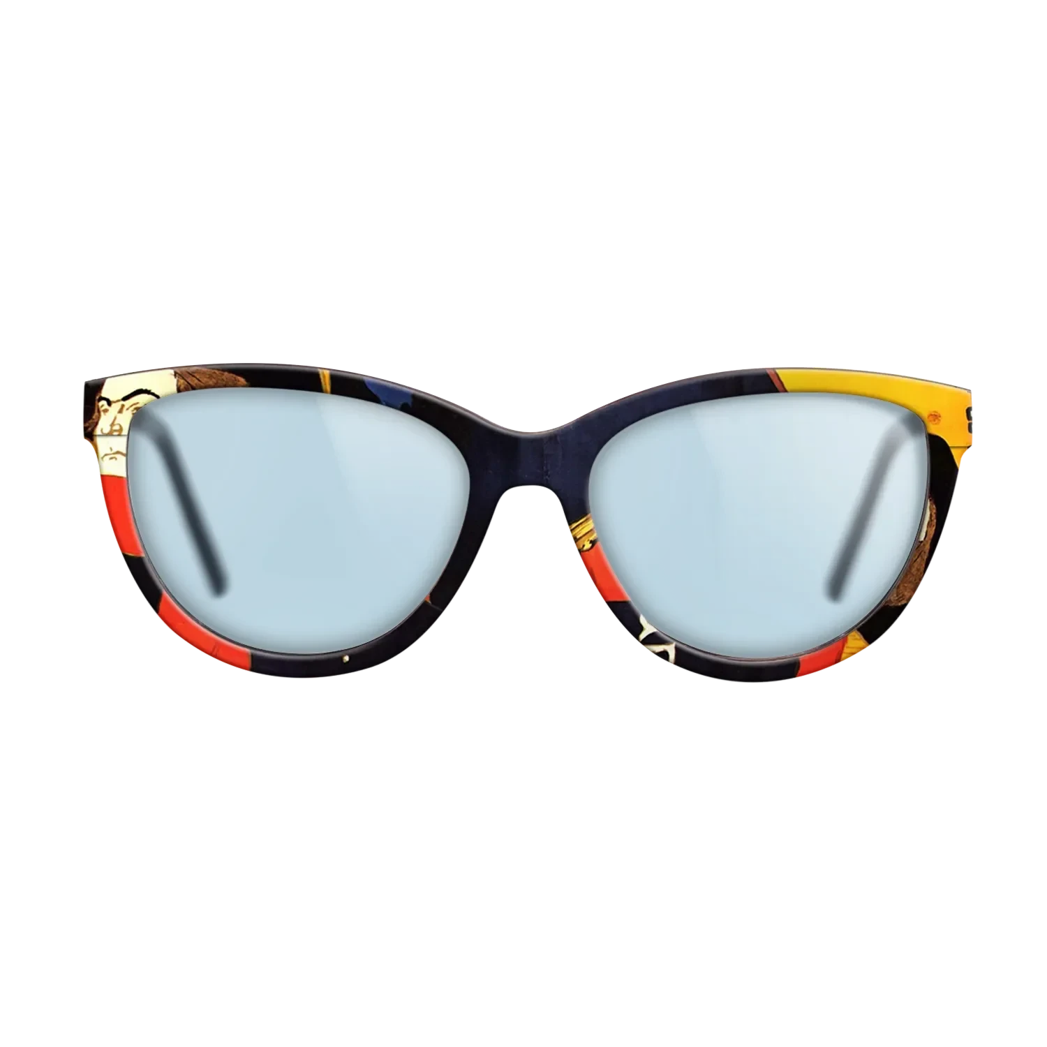 Oil Painting on Straight Grain Walnut: Rococo - Ambassadeurs Aristide Bruant in his cabaret, 1892 - Henri de Toulouse-Lautrec - The Maiden - Cat - 1961 - SIRIS wood optic