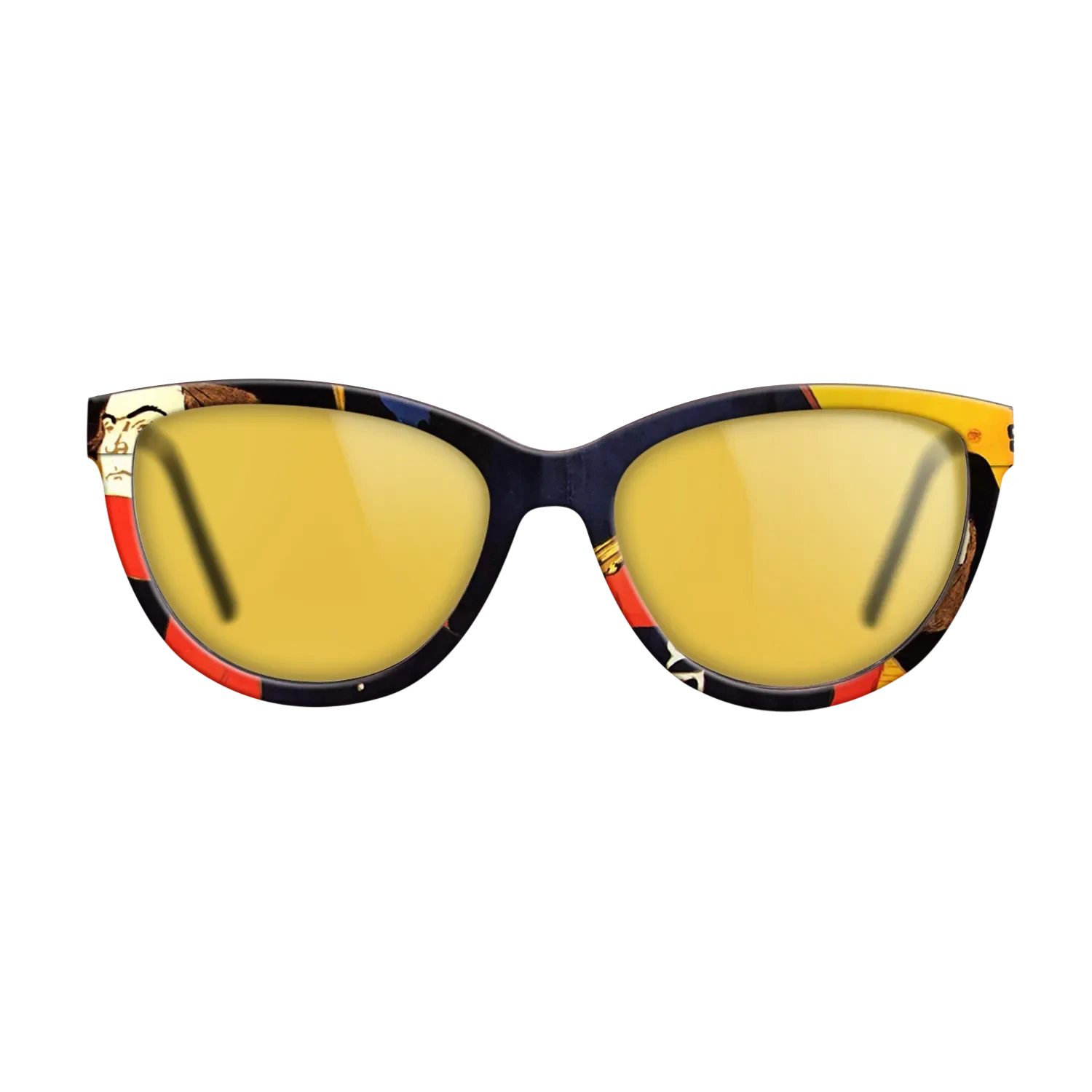 Oil Painting on Straight Grain Walnut: Rococo - Ambassadeurs Aristide Bruant in his cabaret, 1892 - Henri de Toulouse-Lautrec - The Maiden - Cat - 1961 - SIRIS wood optic