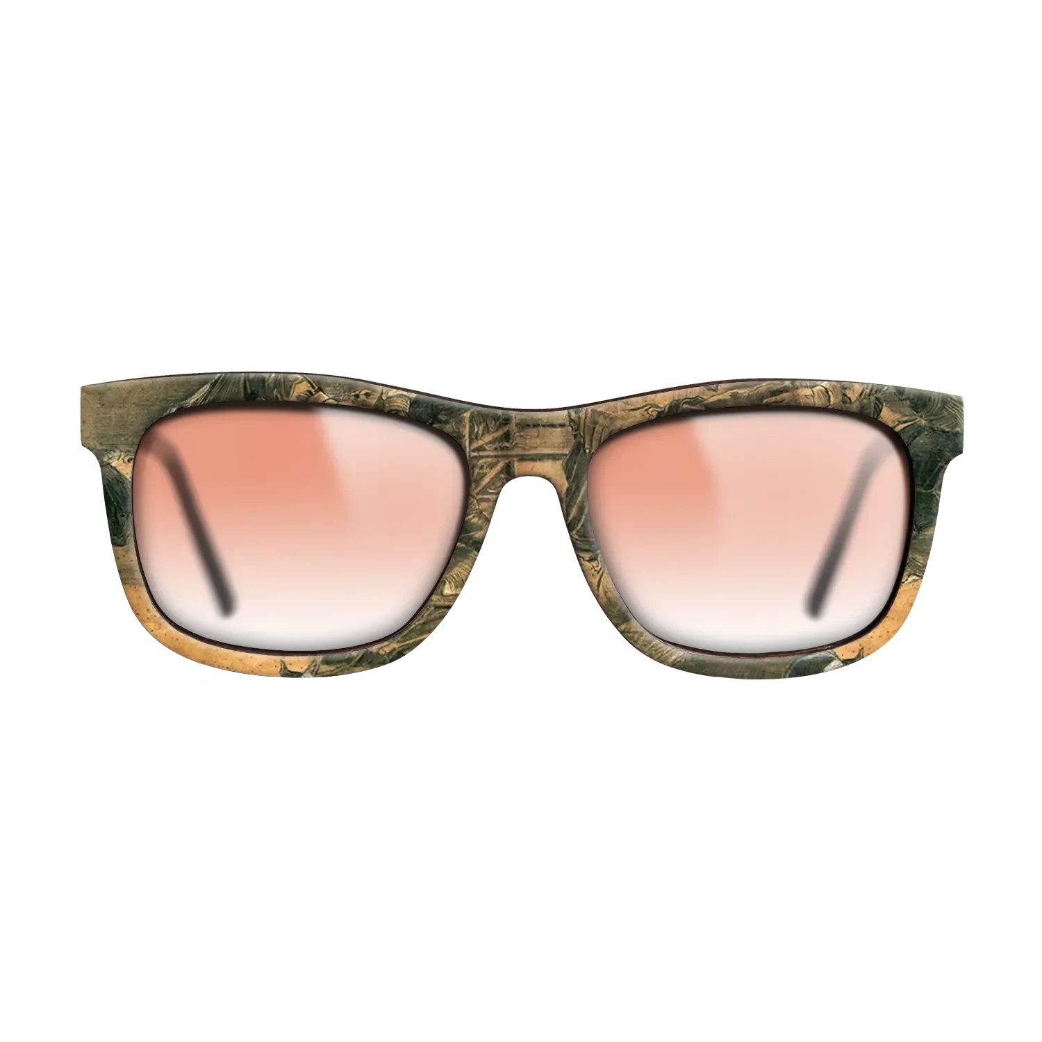 Oil Painting on Straight Grain Walnut: Rococo - An Old Man Putting Dry Rice on the Hearth, 1881 - Vincent van Gogh - The Hero - Square - 682 - SIRIS wood optic