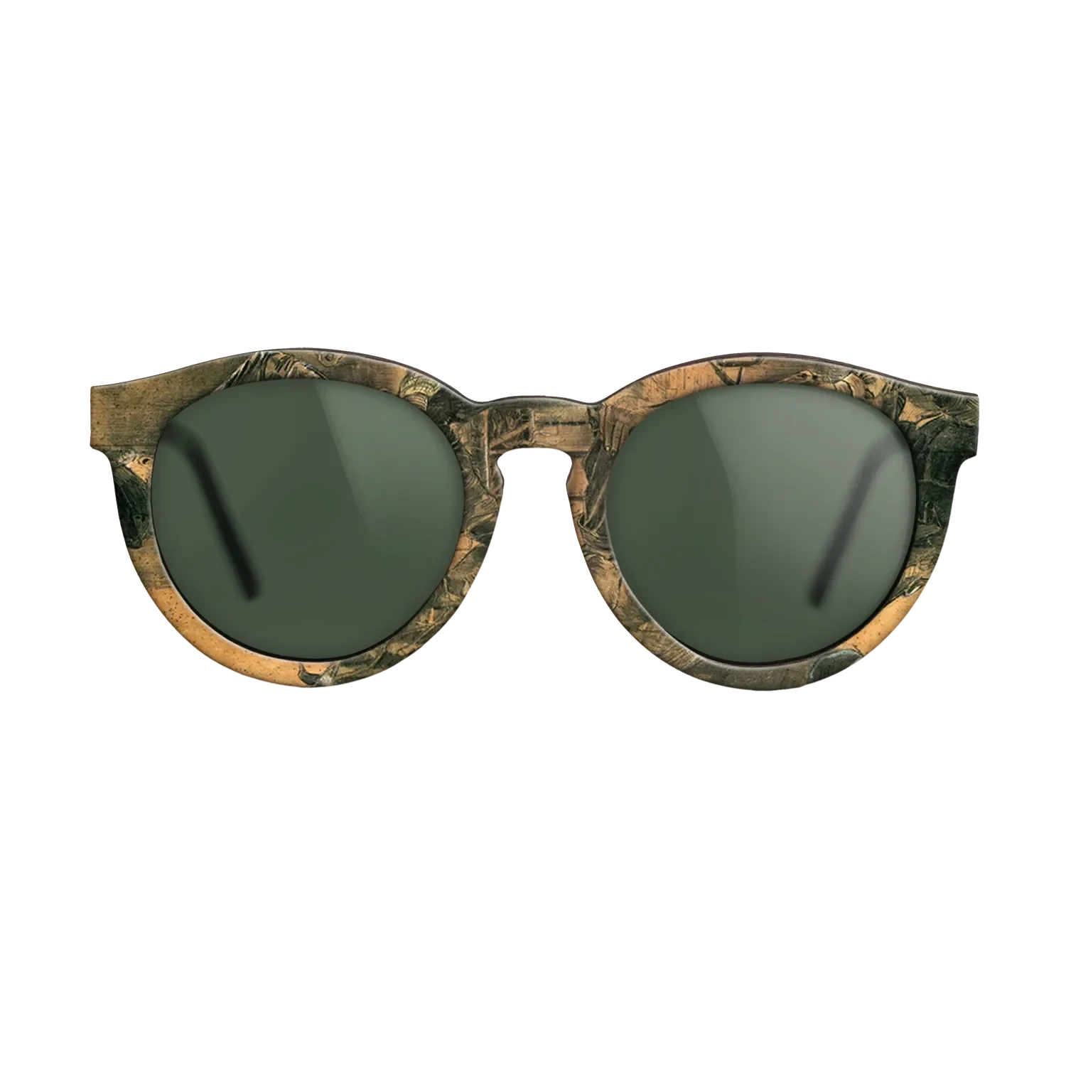 Oil Painting on Straight Grain Walnut: Rococo - An Old Man Putting Dry Rice on the Hearth, 1881 - Vincent van Gogh - The Rebel - Round - 682 - SIRIS wood optic