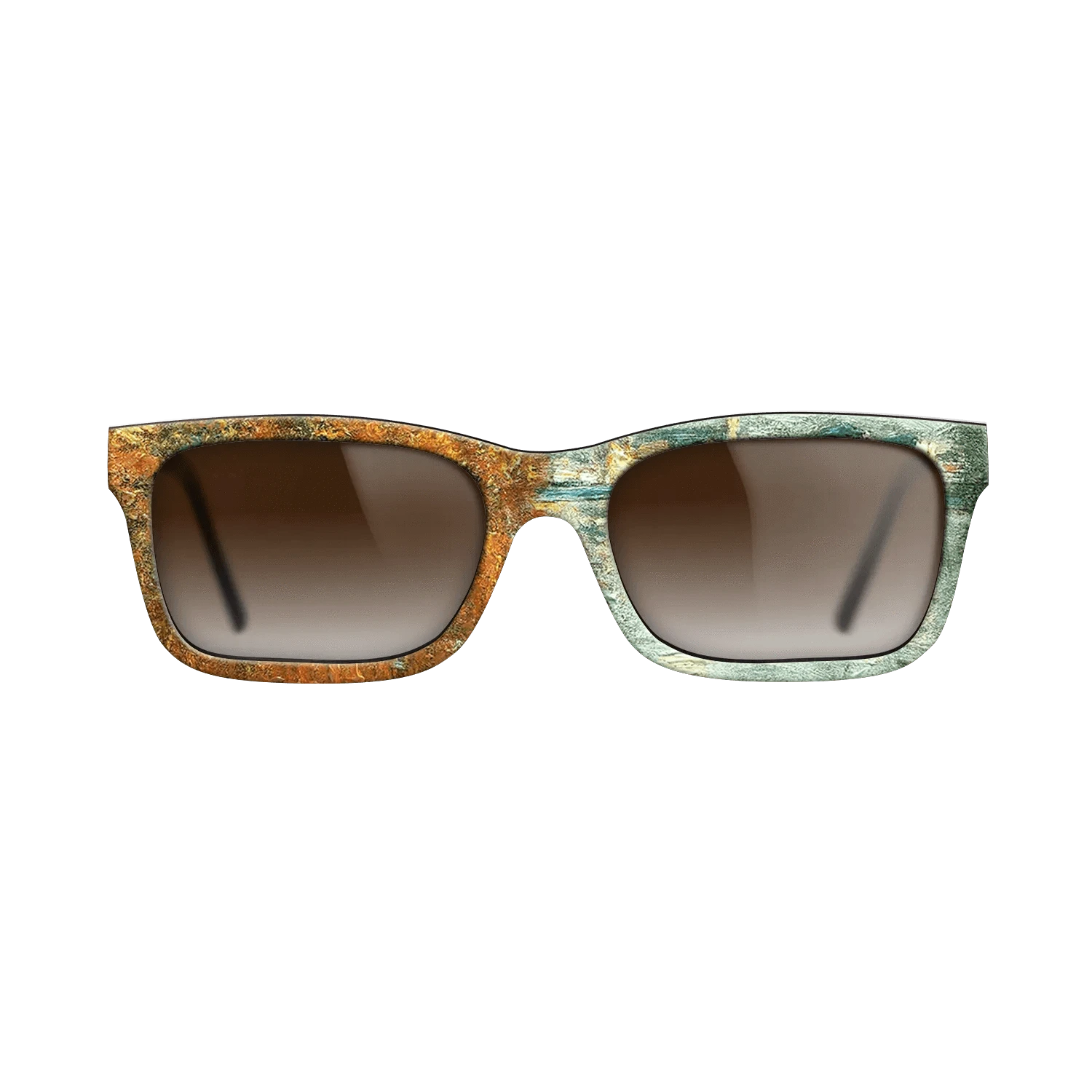 Oil Painting on Straight Grain Walnut: Rococo - Autumn Effect at Argenteuil Claude Monet - The Sage - Rectangle - 1483 - SIRIS wood optic