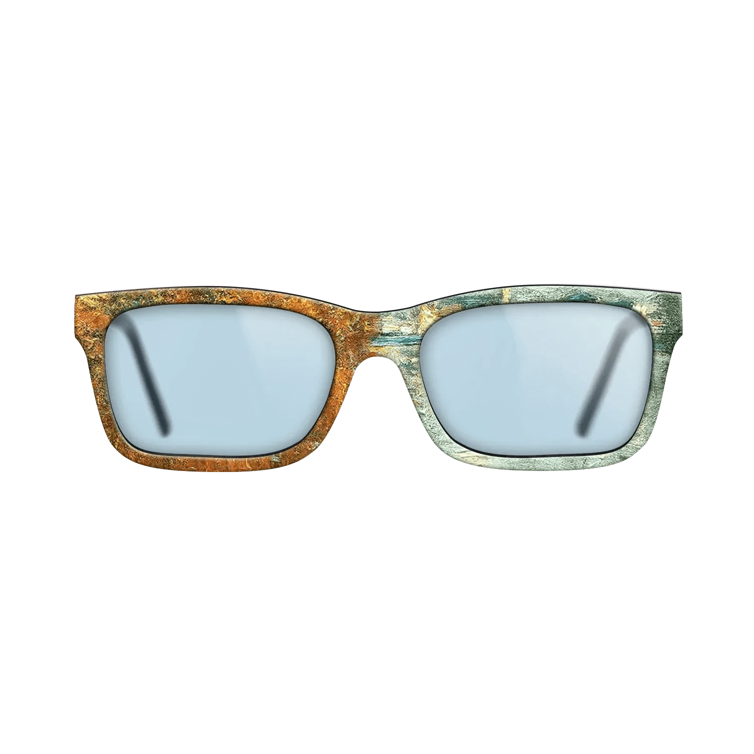 Oil Painting on Straight Grain Walnut: Rococo - Autumn Effect at Argenteuil Claude Monet - The Sage - Rectangle - 1483 - SIRIS wood optic