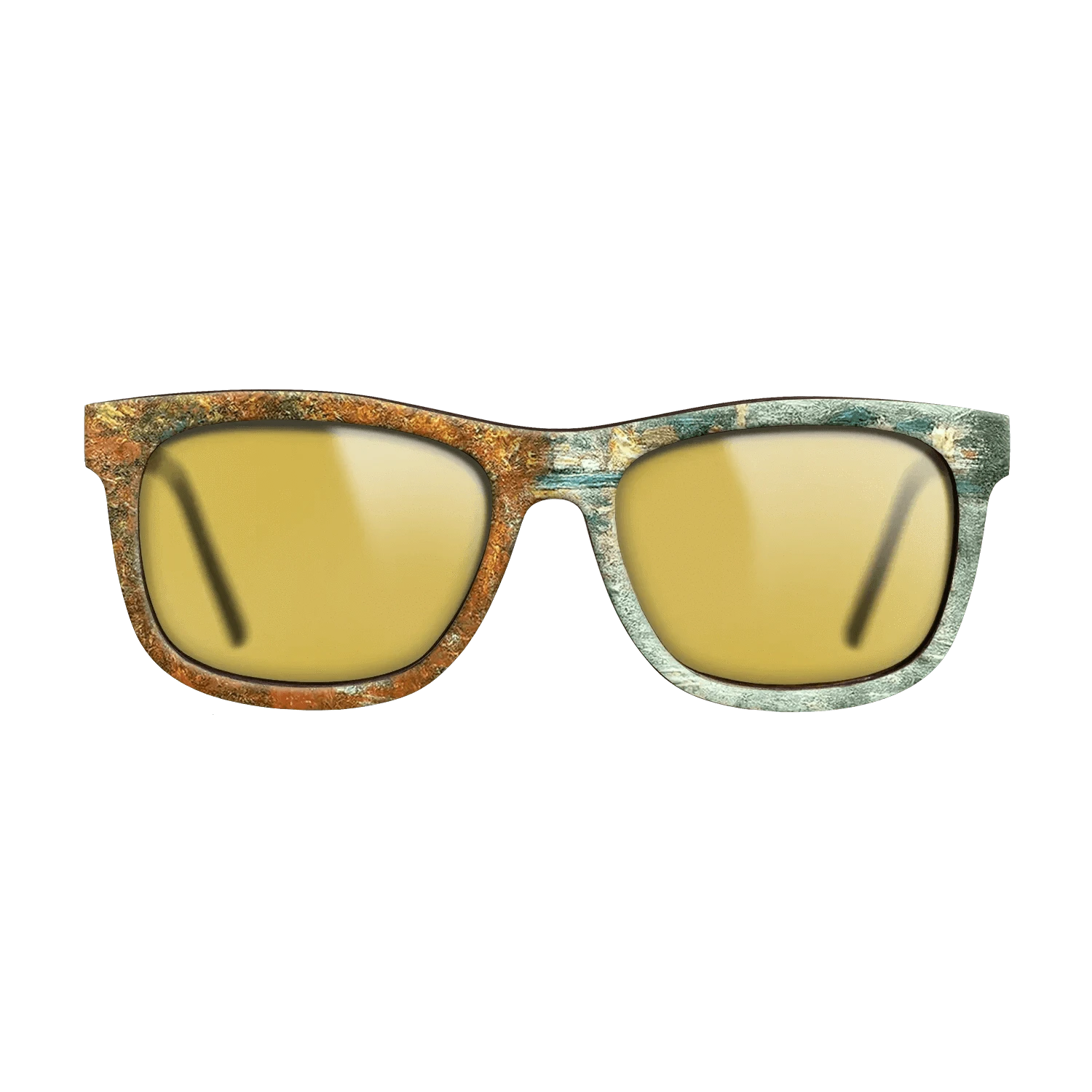 Oil Painting on Straight Grain Walnut: Rococo - Autumn Effect at Argenteuil Claude Monet - The Hero - Square - 1483 - SIRIS wood optic