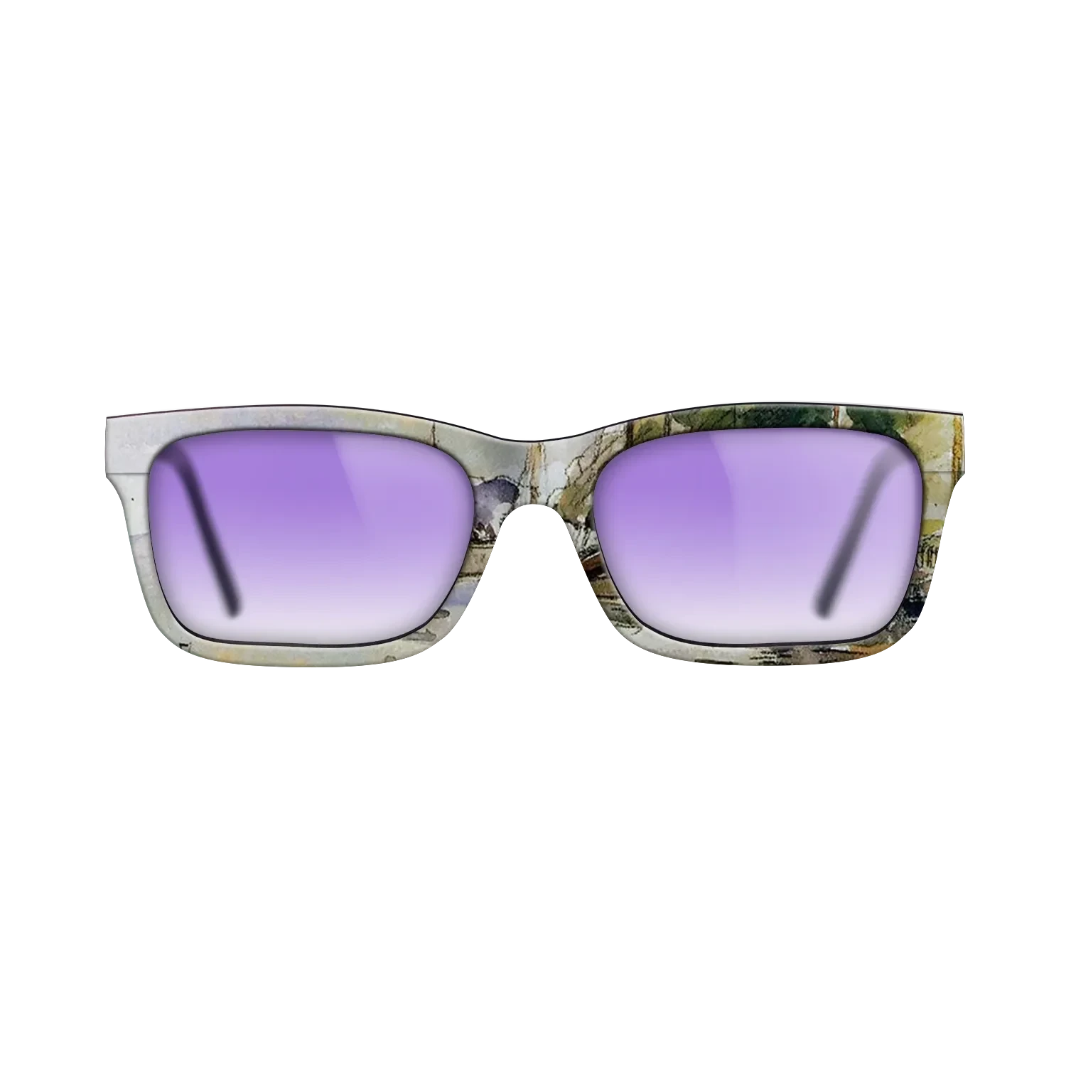 Oil Painting on Straight Grain Walnut: Rococo - Boats at Dock - Camille Pissarro - The Sage - Rectangle - 1383 - SIRIS wood optic