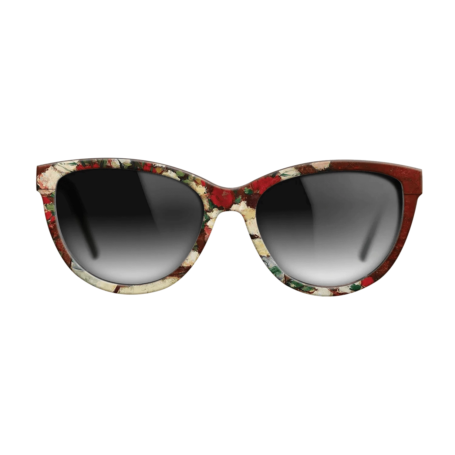 Oil Painting on Straight Grain Walnut: Rococo - Carnations, 1907 - Stefan Luchian - The Maiden - Cat - 1026 - SIRIS wood optic