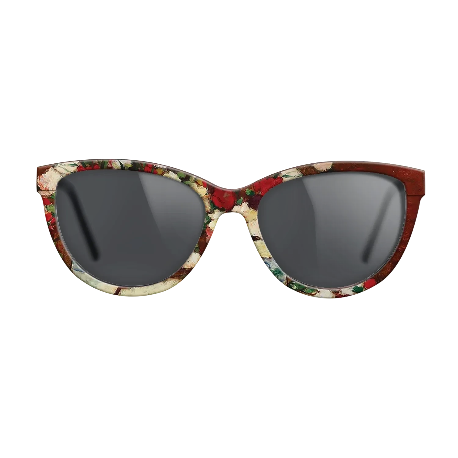 Oil Painting on Straight Grain Walnut: Rococo - Carnations, 1907 - Stefan Luchian - The Maiden - Cat - 1026 - SIRIS wood optic