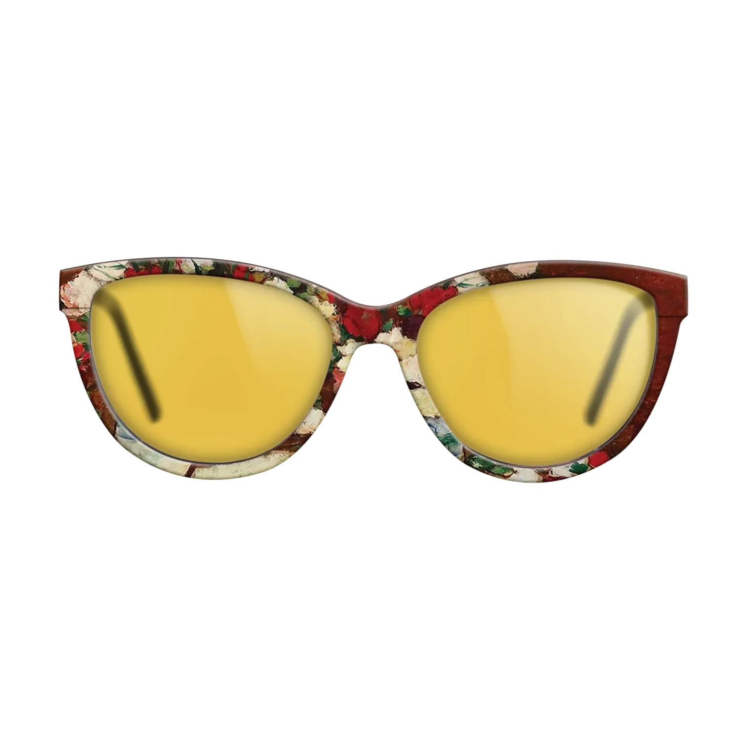 Oil Painting on Straight Grain Walnut: Rococo - Carnations, 1907 - Stefan Luchian - The Maiden - Cat - 1026 - SIRIS wood optic