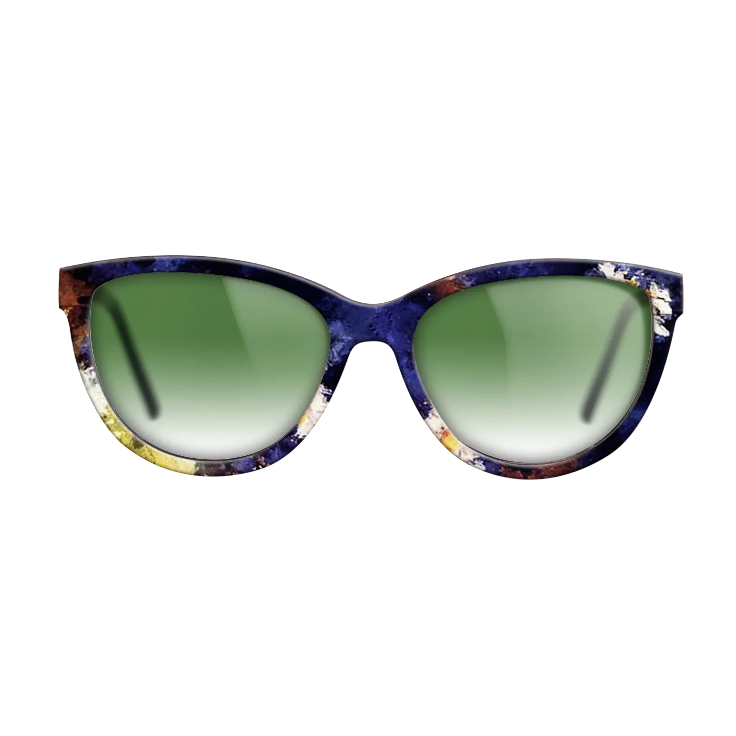 Oil Painting on Straight Grain Walnut: Rococo - Cornflowers - Stefan Luchian - The Maiden - Cat - 1588 - SIRIS wood optic