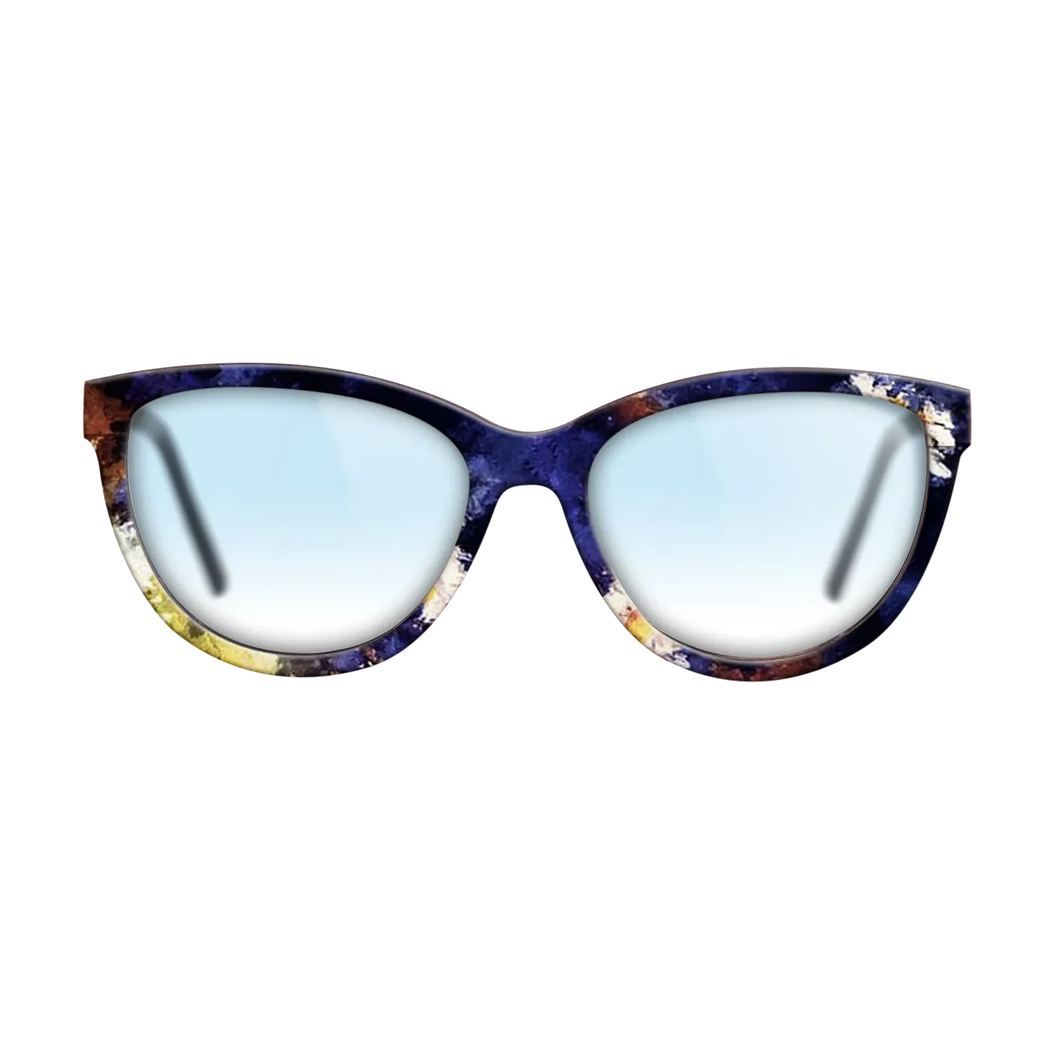 Oil Painting on Straight Grain Walnut: Rococo - Cornflowers - Stefan Luchian - The Maiden - Cat - 1588 - SIRIS wood optic