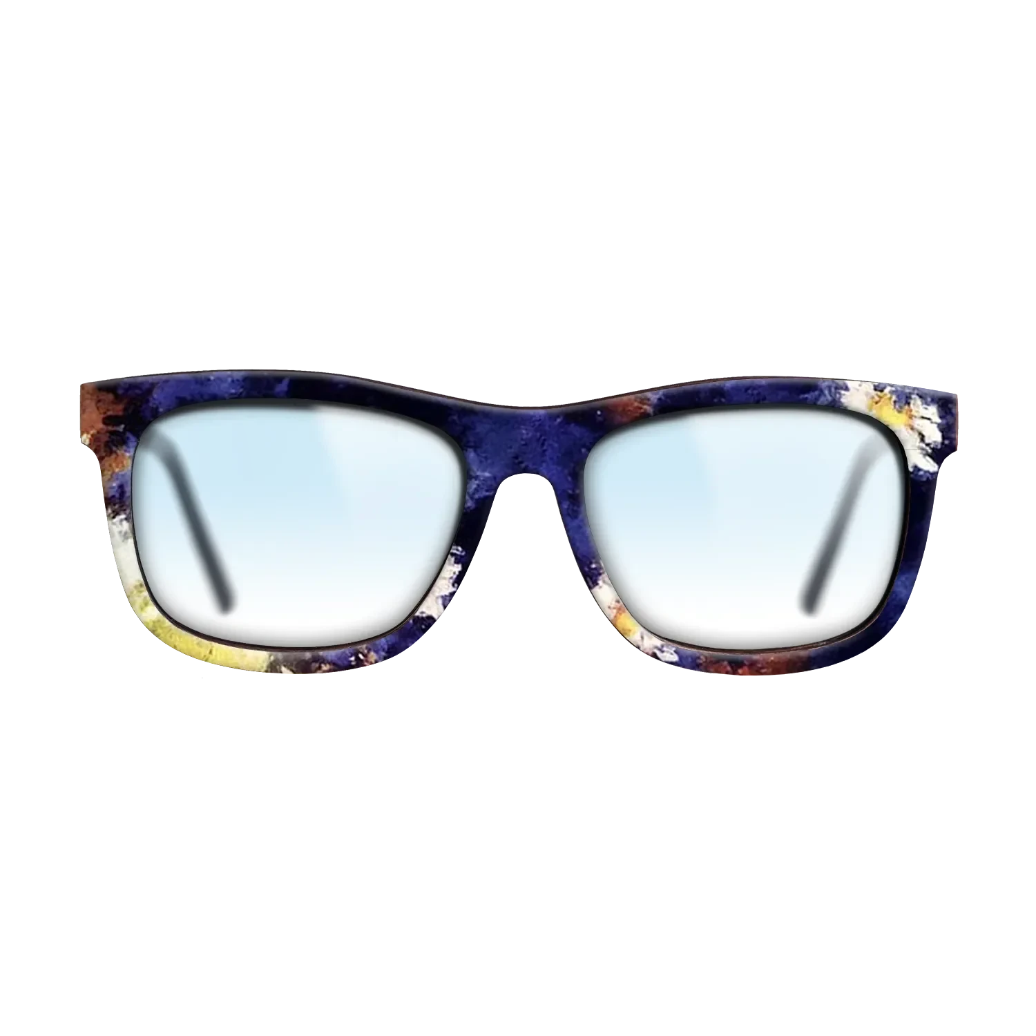 Oil Painting on Straight Grain Walnut: Rococo - Cornflowers - Stefan Luchian - The Hero - Square - 1588 - SIRIS wood optic