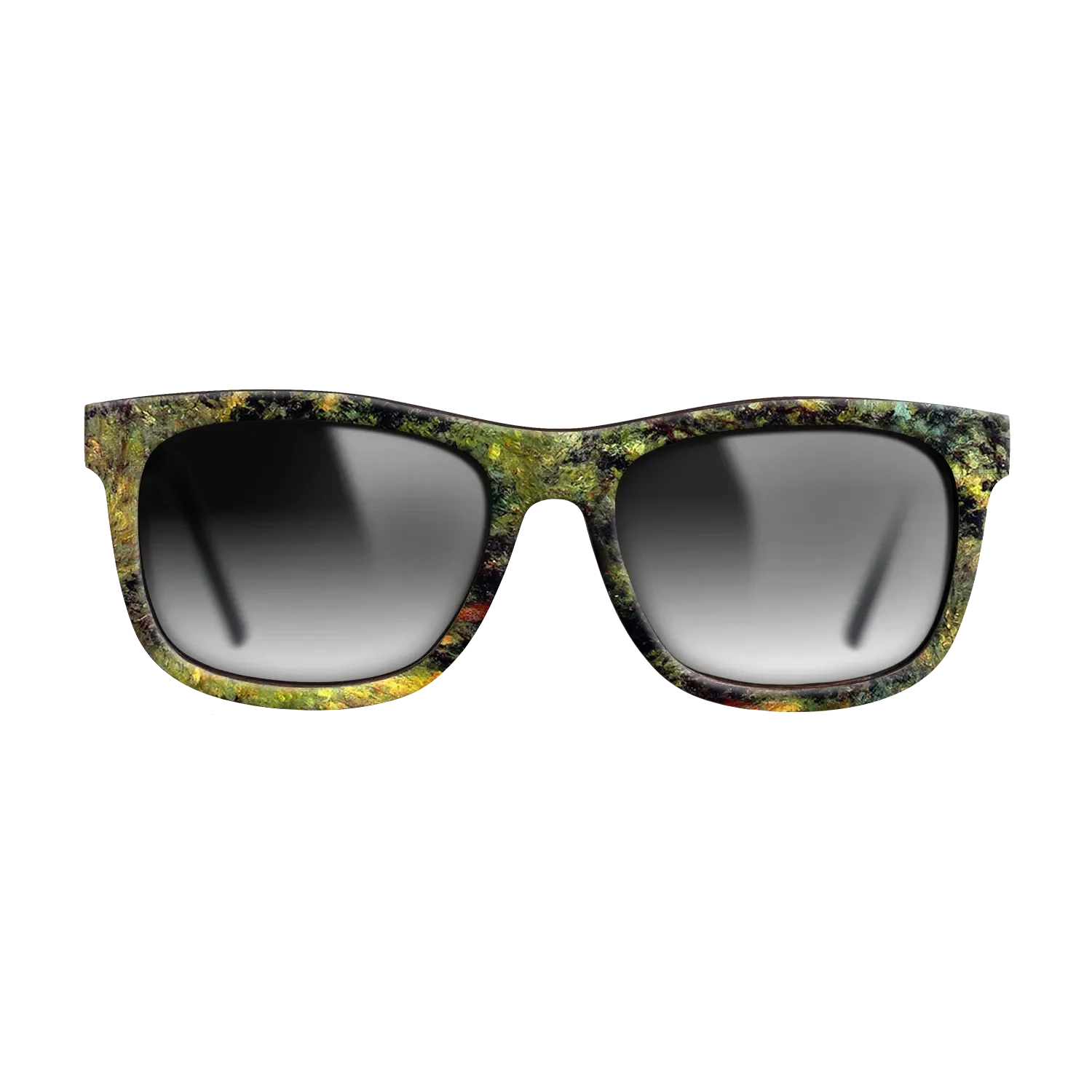 Oil Painting on Straight Grain Walnut: Rococo - Forest Path, 1875 - Pierre-Auguste Renoir - The Hero - Square - 1596 - SIRIS wood optic