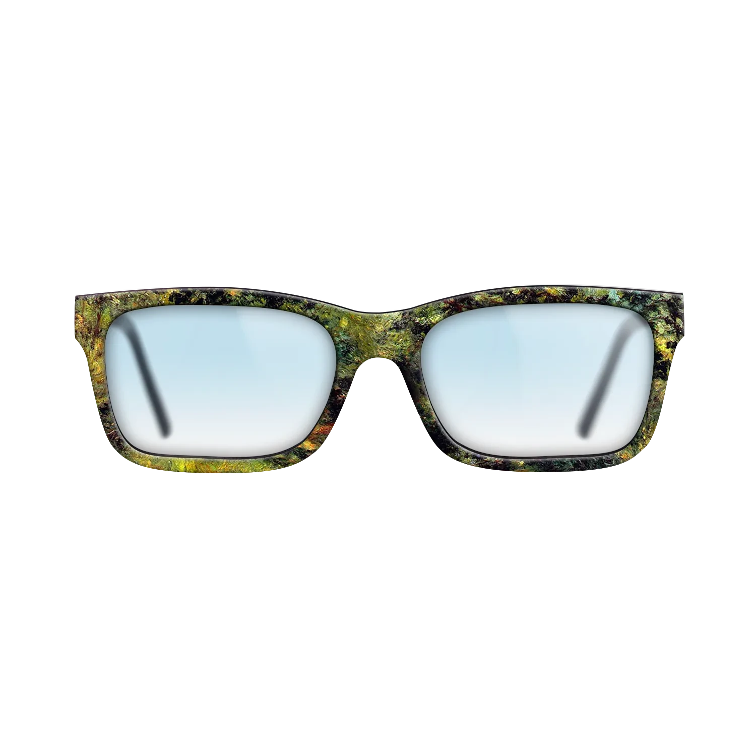 Oil Painting on Straight Grain Walnut: Rococo - Forest Path, 1875 - Pierre-Auguste Renoir - The Sage - Rectangle - 1596 - SIRIS wood optic