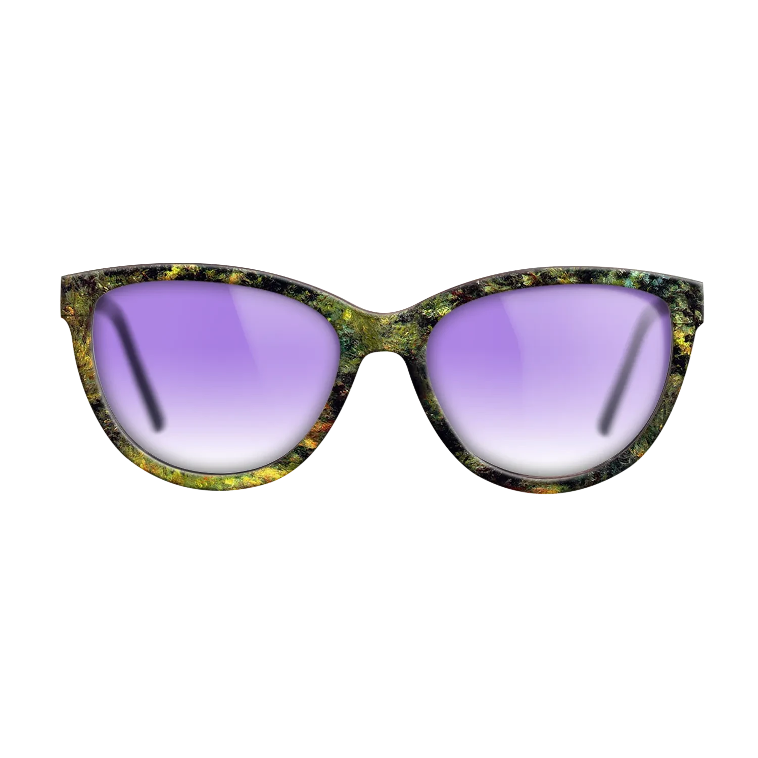 Oil Painting on Straight Grain Walnut: Rococo - Forest Path, 1875 - Pierre-Auguste Renoir - The Maiden - Cat - 1596 - SIRIS wood optic