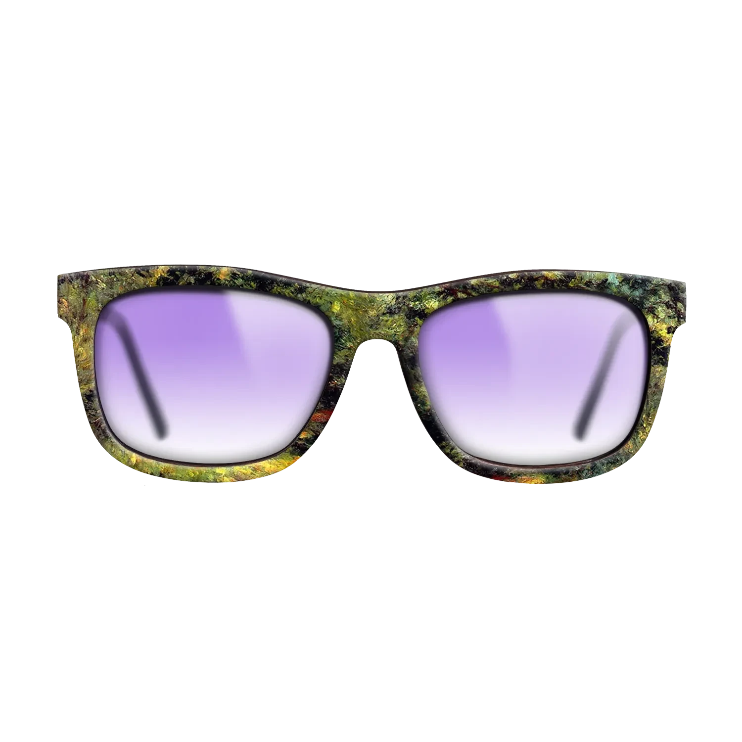 Oil Painting on Straight Grain Walnut: Rococo - Forest Path, 1875 - Pierre-Auguste Renoir - The Hero - Square - 1596 - SIRIS wood optic