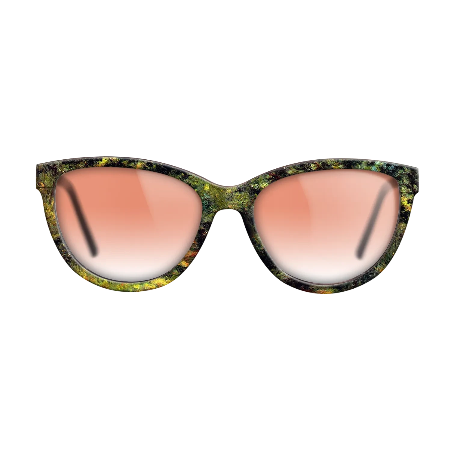 Oil Painting on Straight Grain Walnut: Rococo - Forest Path, 1875 - Pierre-Auguste Renoir - The Maiden - Cat - 1596 - SIRIS wood optic