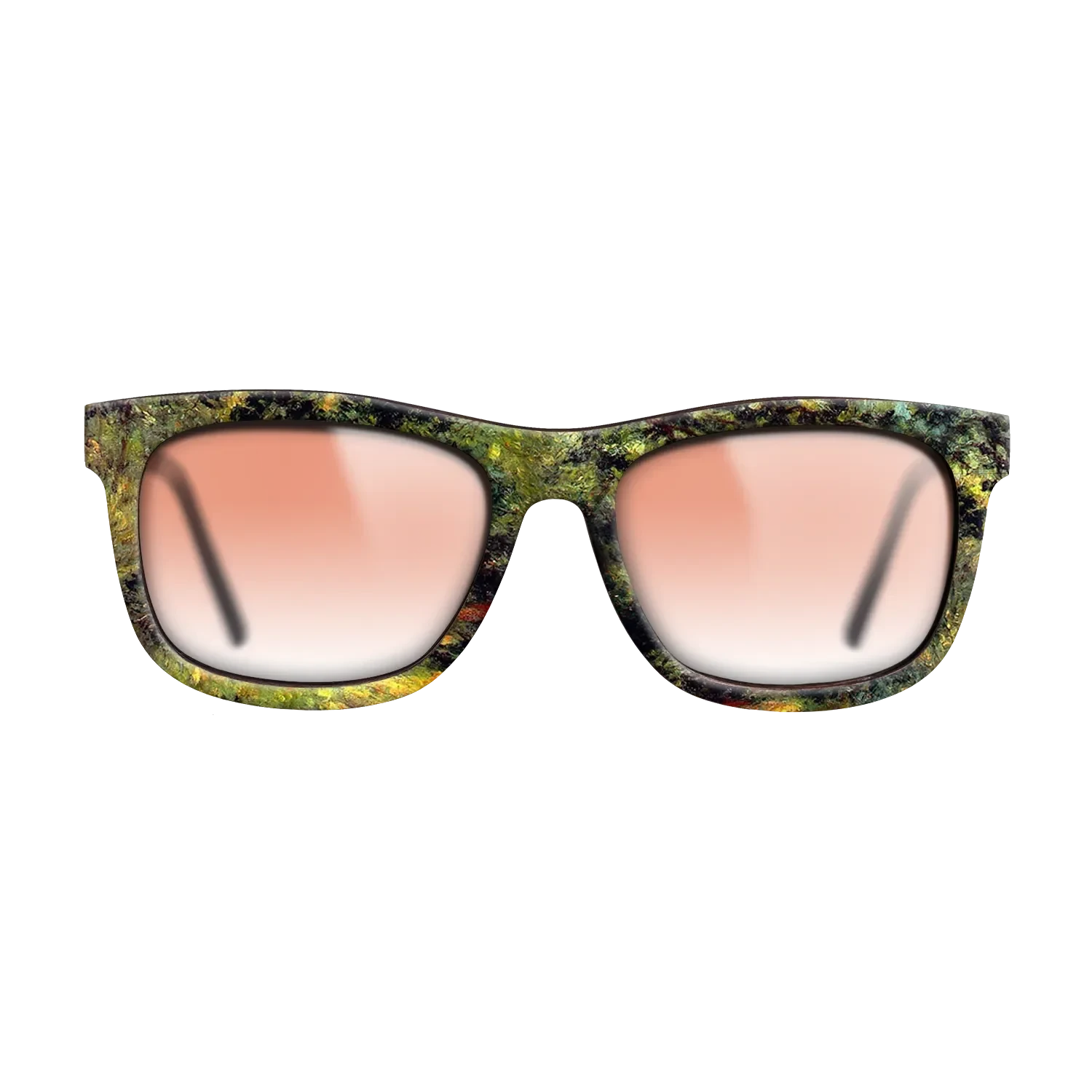 Oil Painting on Straight Grain Walnut: Rococo - Forest Path, 1875 - Pierre-Auguste Renoir - The Hero - Square - 1596 - SIRIS wood optic