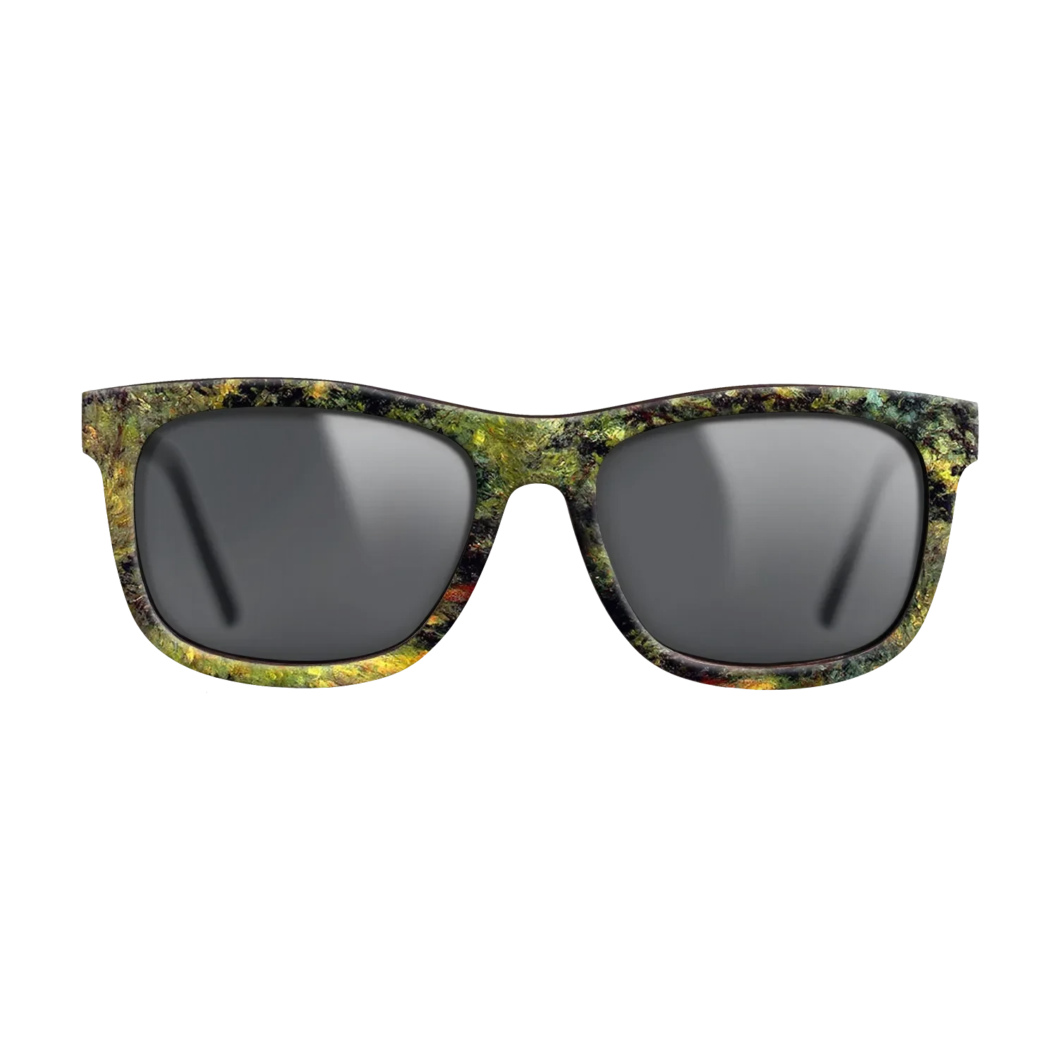 Oil Painting on Straight Grain Walnut: Rococo - Forest Path, 1875 - Pierre-Auguste Renoir - The Hero - Square - 1596 - SIRIS wood optic