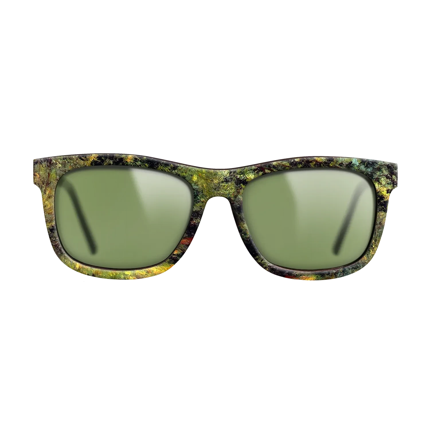 Oil Painting on Straight Grain Walnut: Rococo - Forest Path, 1875 - Pierre-Auguste Renoir - The Hero - Square - 1596 - SIRIS wood optic