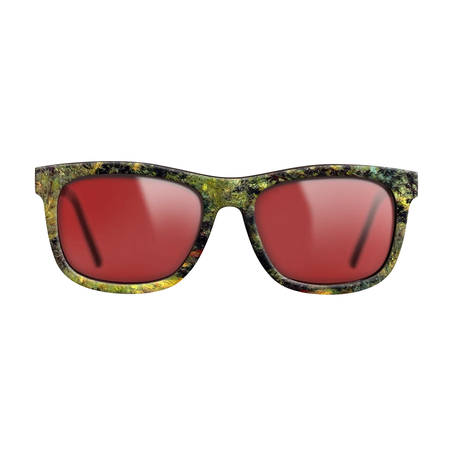 Oil Painting on Straight Grain Walnut: Rococo - Forest Path, 1875 - Pierre-Auguste Renoir - The Hero - Square - 1596 - SIRIS wood optic