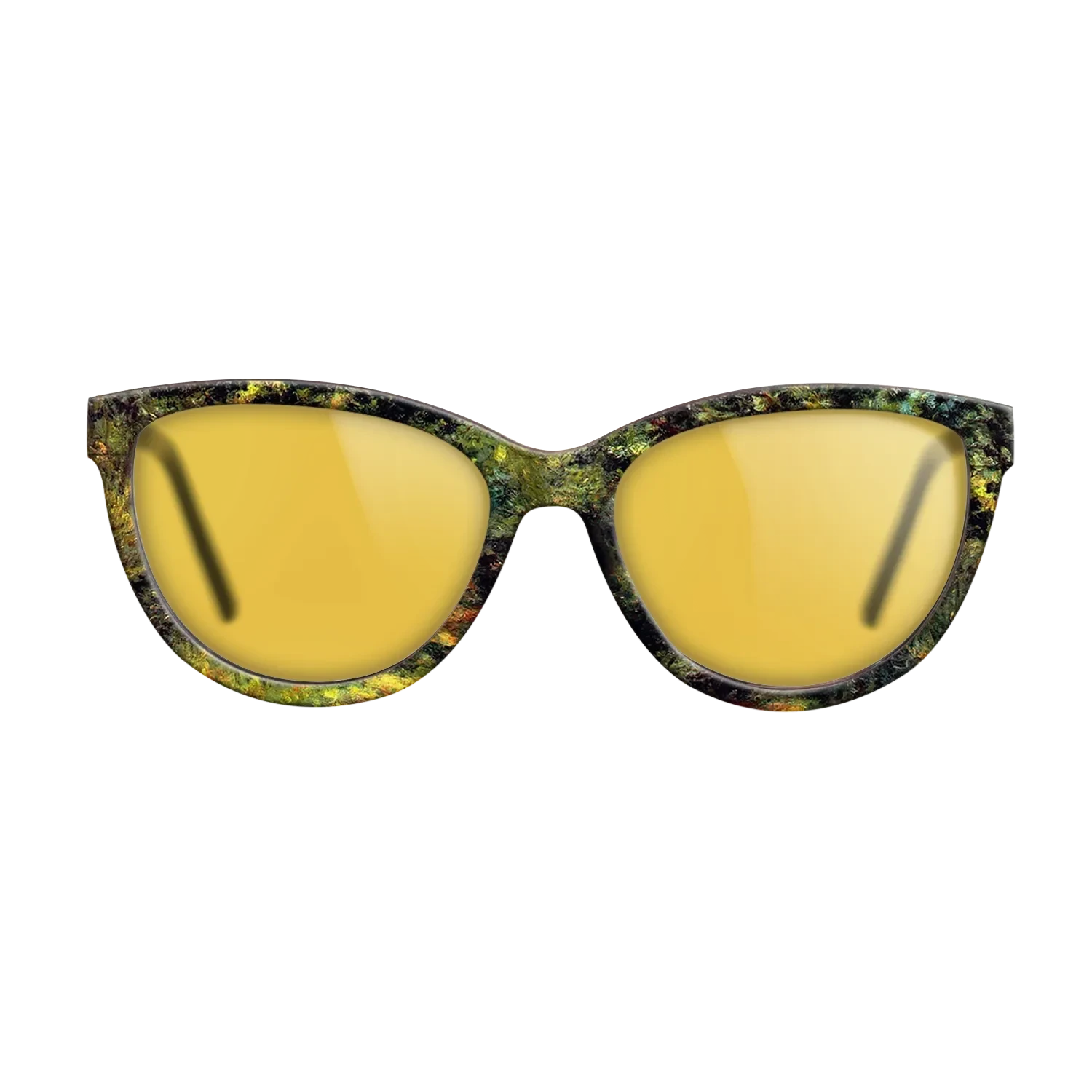 Oil Painting on Straight Grain Walnut: Rococo - Forest Path, 1875 - Pierre-Auguste Renoir - The Maiden - Cat - 1596 - SIRIS wood optic