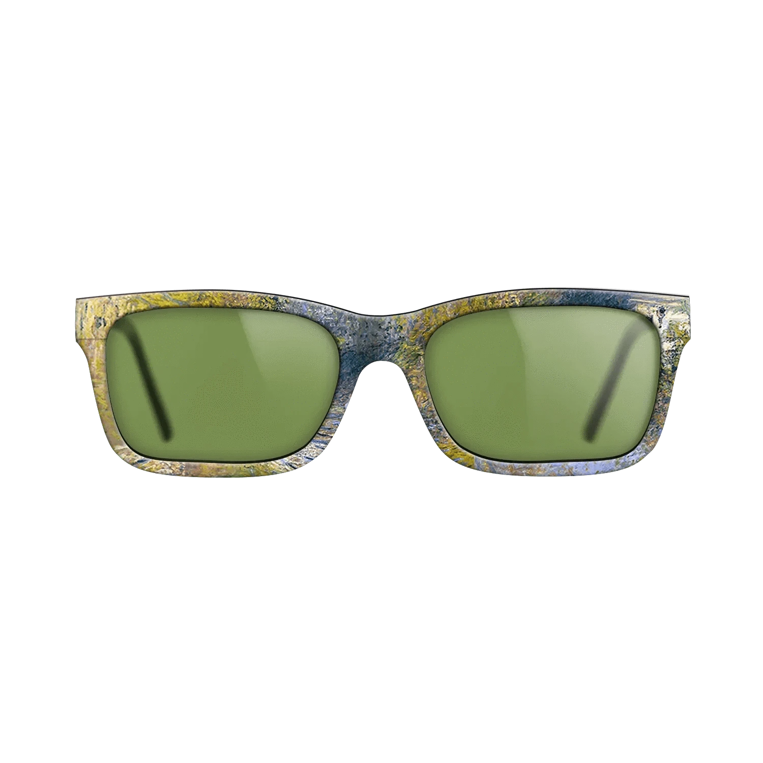 Oil Painting on Straight Grain Walnut: Rococo - Geese in the creek, 1874 - Claude Monet - The Sage - Rectangle - 1945 - SIRIS wood optic