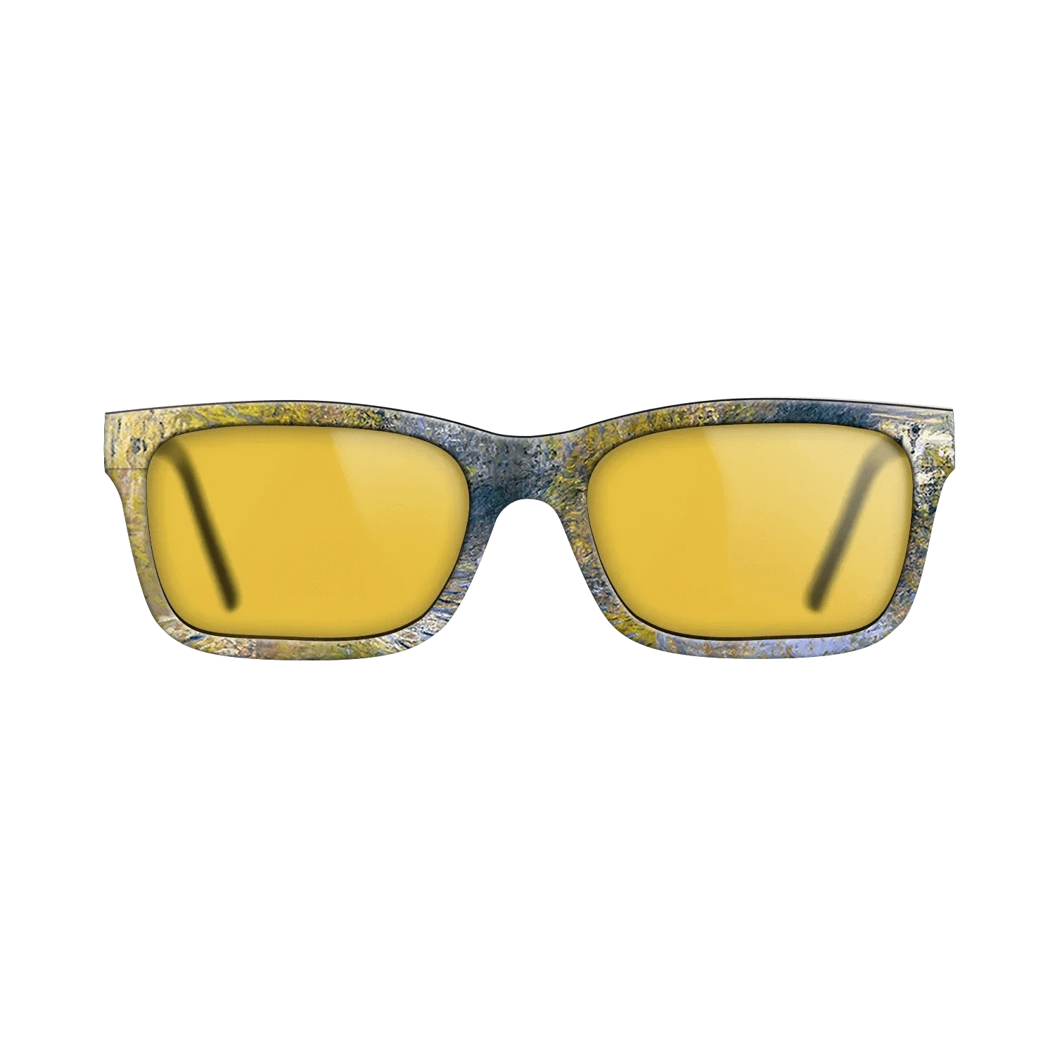 Oil Painting on Straight Grain Walnut: Rococo - Geese in the creek, 1874 - Claude Monet - The Sage - Rectangle - 1945 - SIRIS wood optic