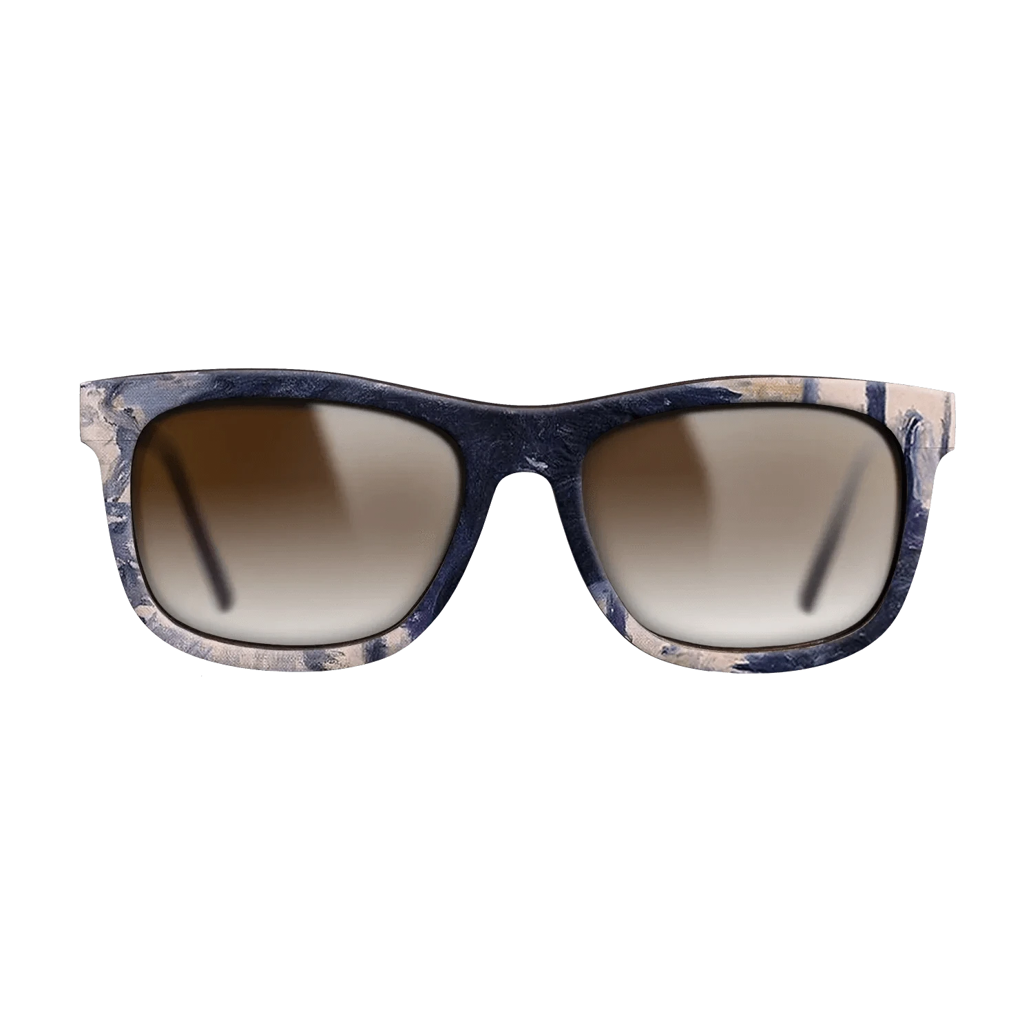 Oil Painting on Straight Grain Walnut: Rococo - Gondola in Venice, 1908 - Claude Monet - The Hero - Square - 1859 - SIRIS wood optic