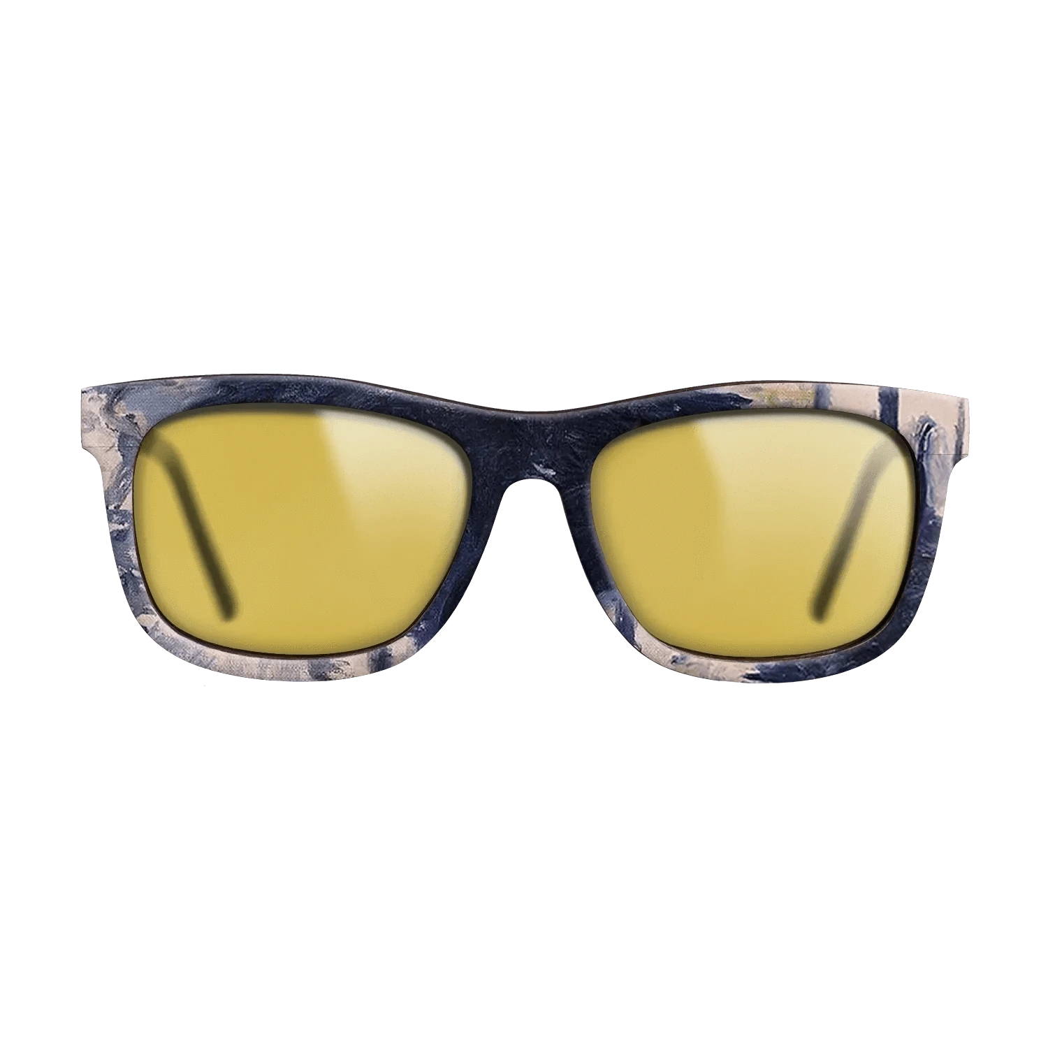 Oil Painting on Straight Grain Walnut: Rococo - Gondola in Venice, 1908 - Claude Monet - The Hero - Square - 1859 - SIRIS wood optic