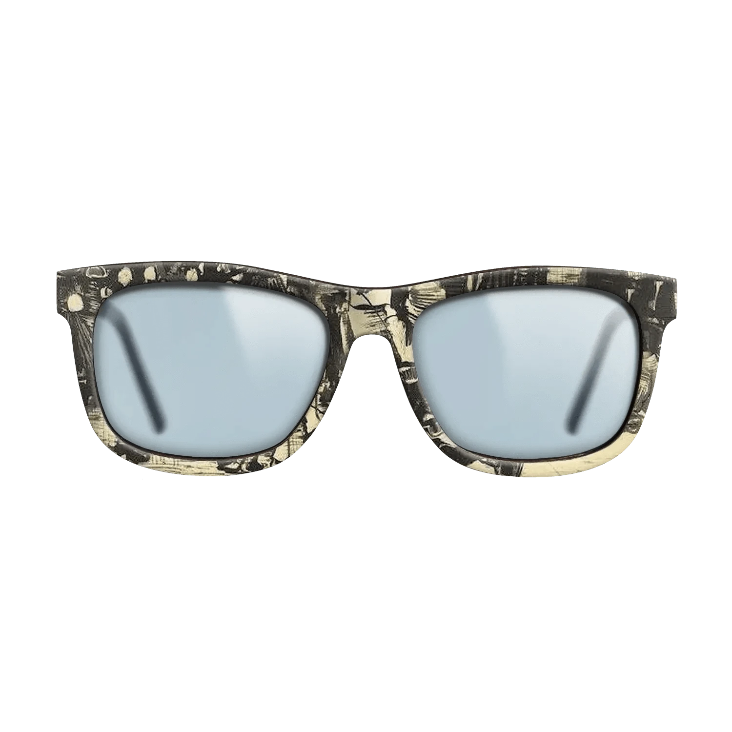 Oil Painting on Straight Grain Walnut: Rococo - Group of People on the Beach with Fishing Boat Arriving, 1882 - Vincent van Gogh - The Hero - Square - 917 - SIRIS wood optic