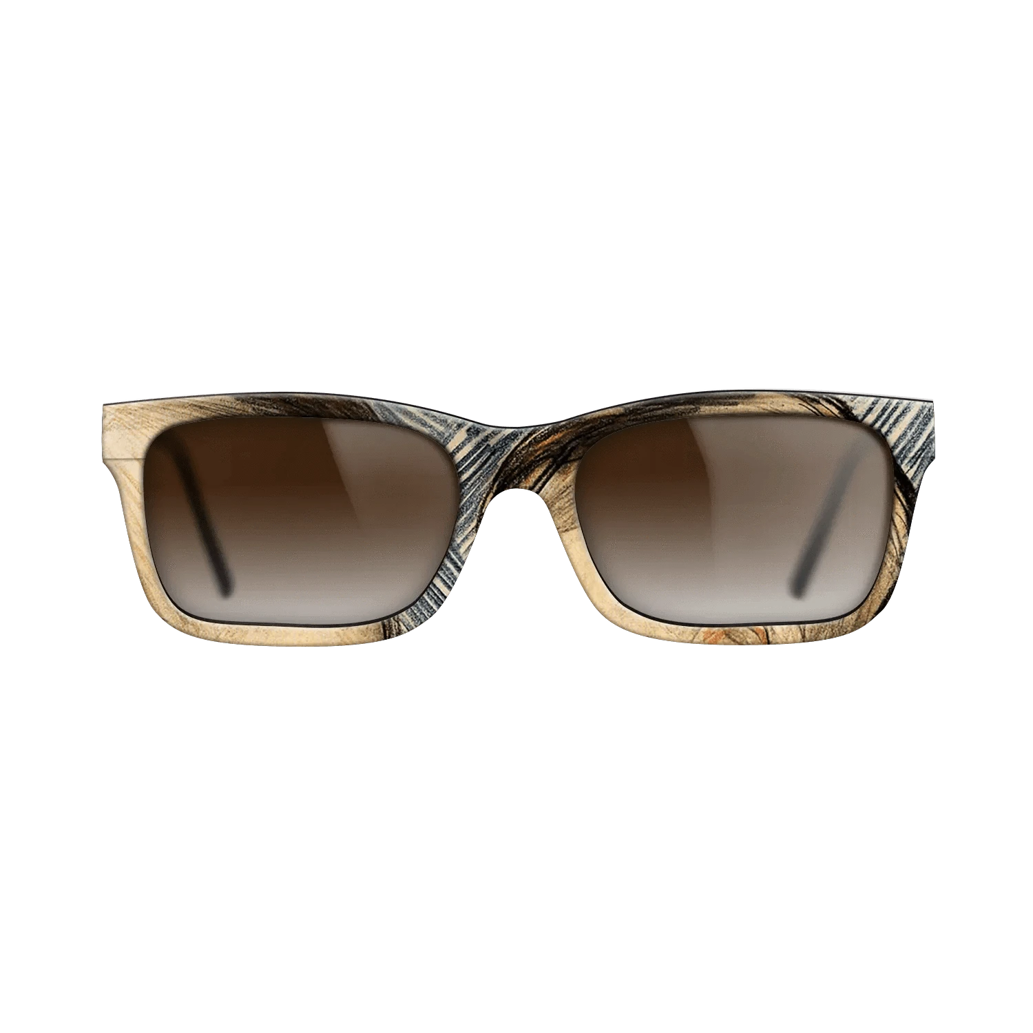 Oil Painting on Straight Grain Walnut: Rococo - Head of a Man (Possibly Theo van Gogh), 1887 - Vincent van Gogh - The Sage - Rectangle - 1931 - SIRIS wood optic