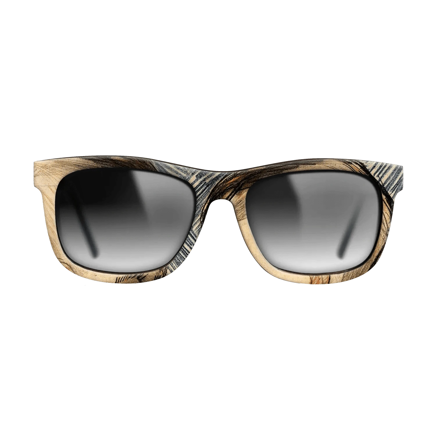 Oil Painting on Straight Grain Walnut: Rococo - Head of a Man (Possibly Theo van Gogh), 1887 - Vincent van Gogh - The Hero - Square - 1931 - SIRIS wood optic