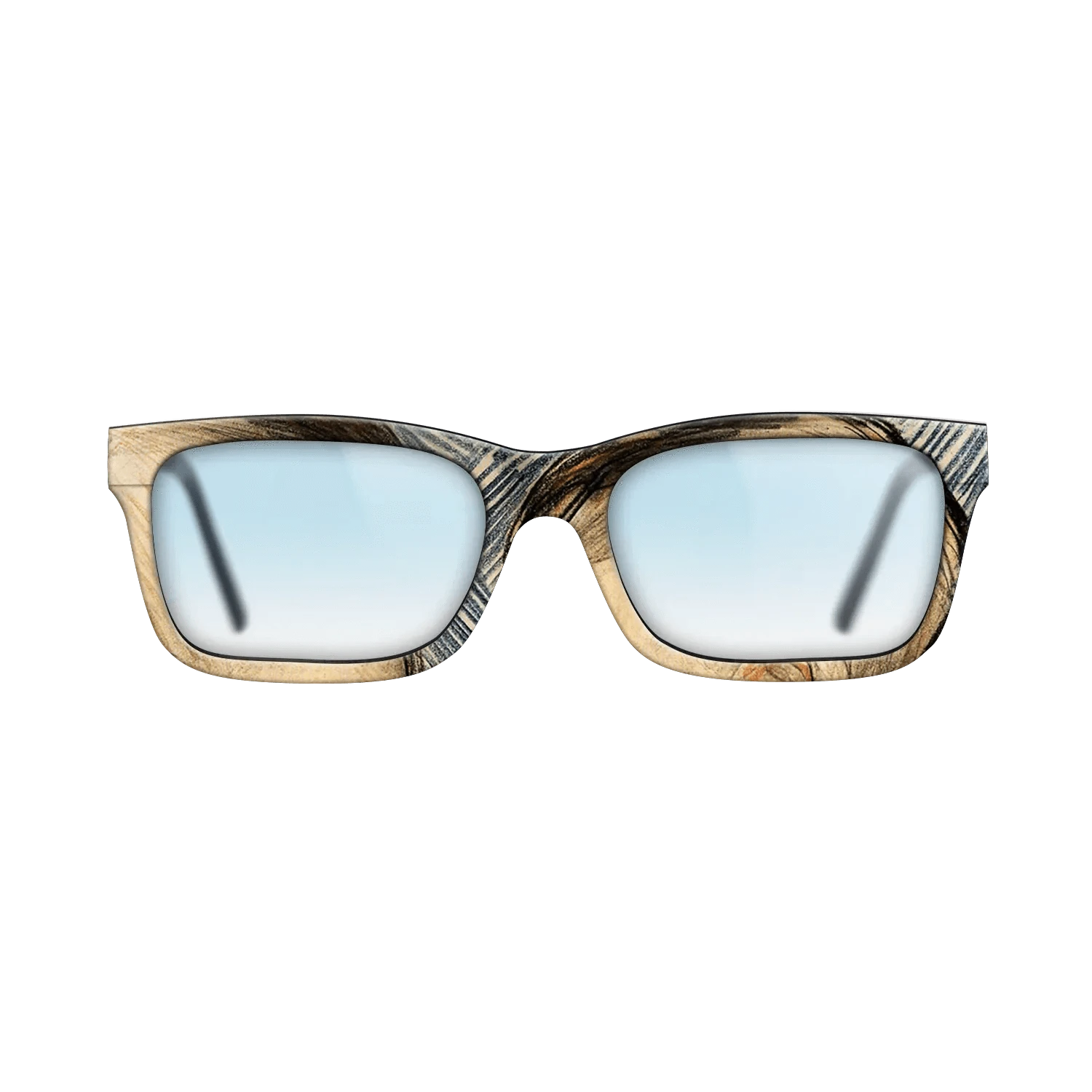 Oil Painting on Straight Grain Walnut: Rococo - Head of a Man (Possibly Theo van Gogh), 1887 - Vincent van Gogh - The Sage - Rectangle - 1931 - SIRIS wood optic