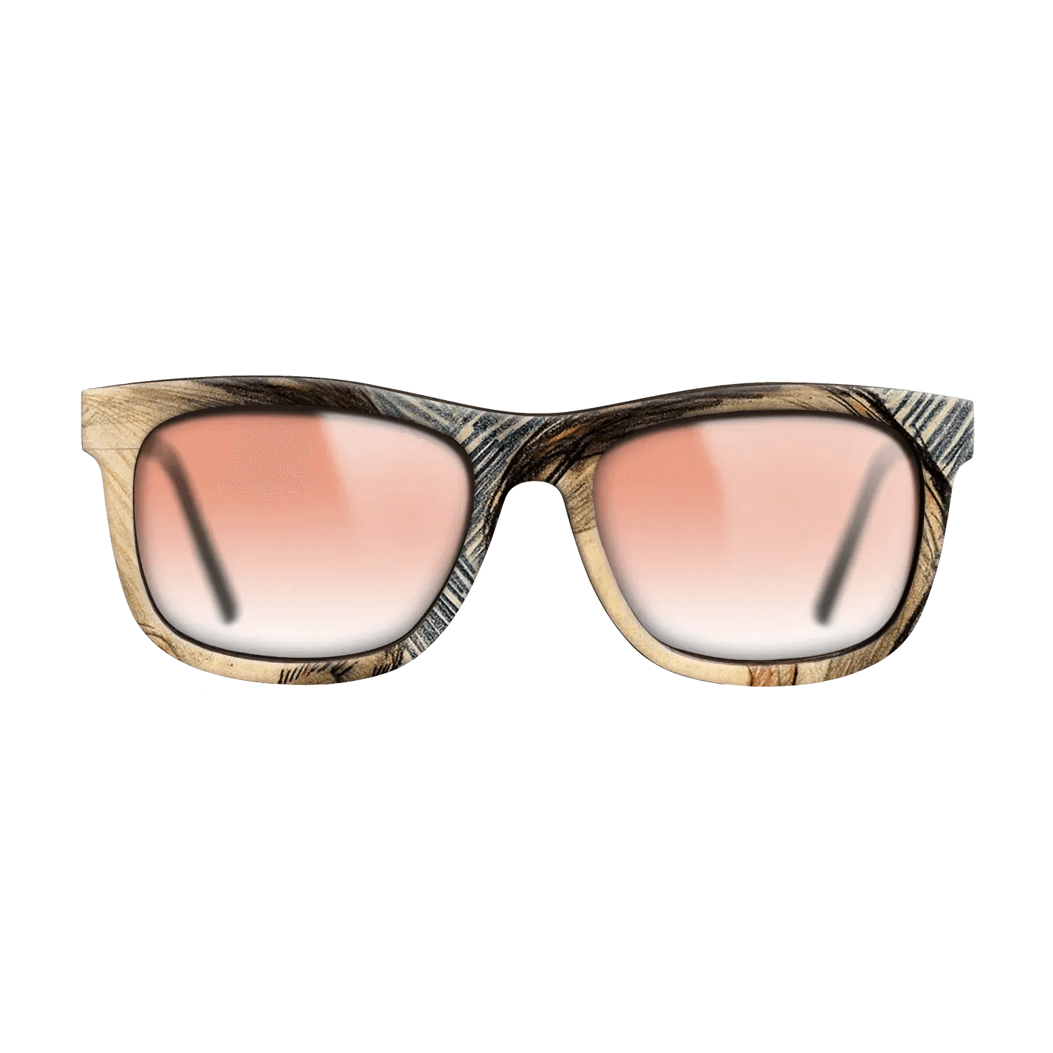 Oil Painting on Straight Grain Walnut: Rococo - Head of a Man (Possibly Theo van Gogh), 1887 - Vincent van Gogh - The Hero - Square - 1931 - SIRIS wood optic