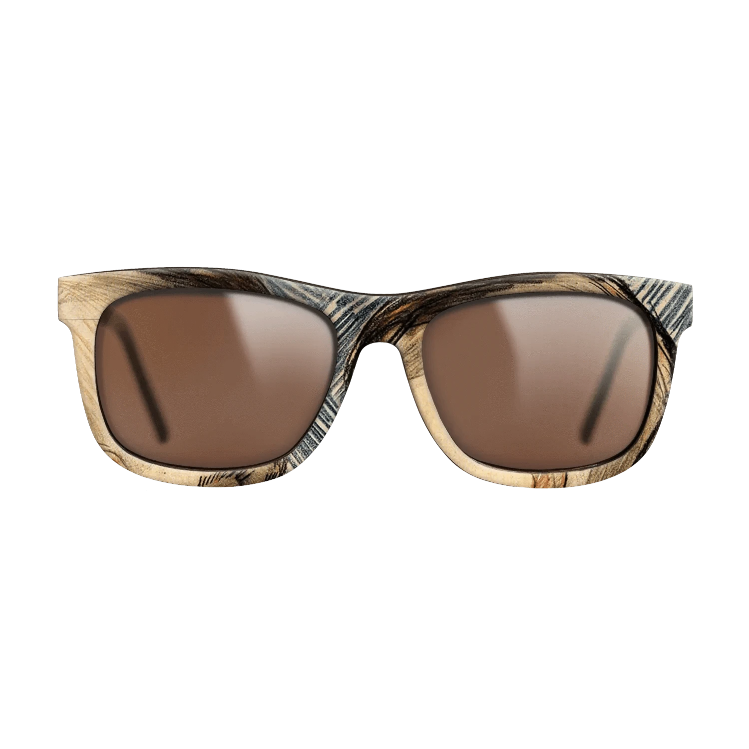 Oil Painting on Straight Grain Walnut: Rococo - Head of a Man (Possibly Theo van Gogh), 1887 - Vincent van Gogh - The Hero - Square - 1931 - SIRIS wood optic