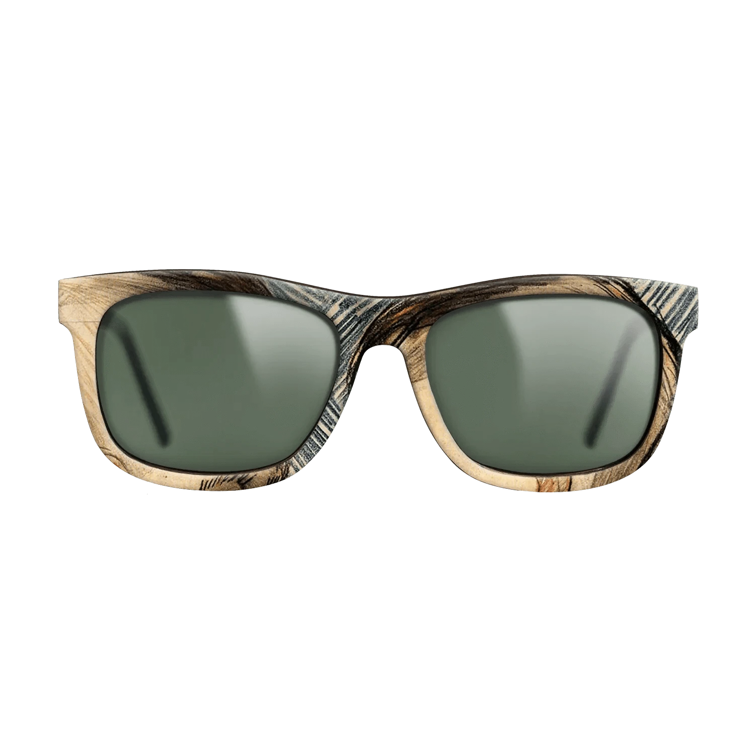 Oil Painting on Straight Grain Walnut: Rococo - Head of a Man (Possibly Theo van Gogh), 1887 - Vincent van Gogh - The Hero - Square - 1931 - SIRIS wood optic