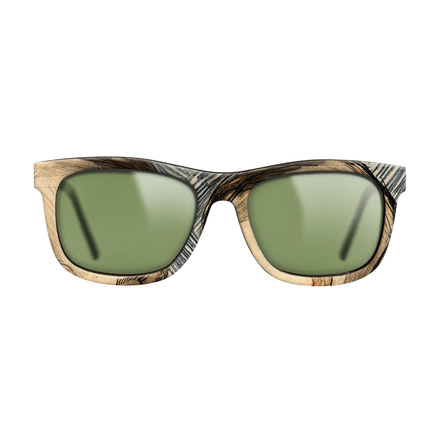 Oil Painting on Straight Grain Walnut: Rococo - Head of a Man (Possibly Theo van Gogh), 1887 - Vincent van Gogh - The Hero - Square - 1931 - SIRIS wood optic