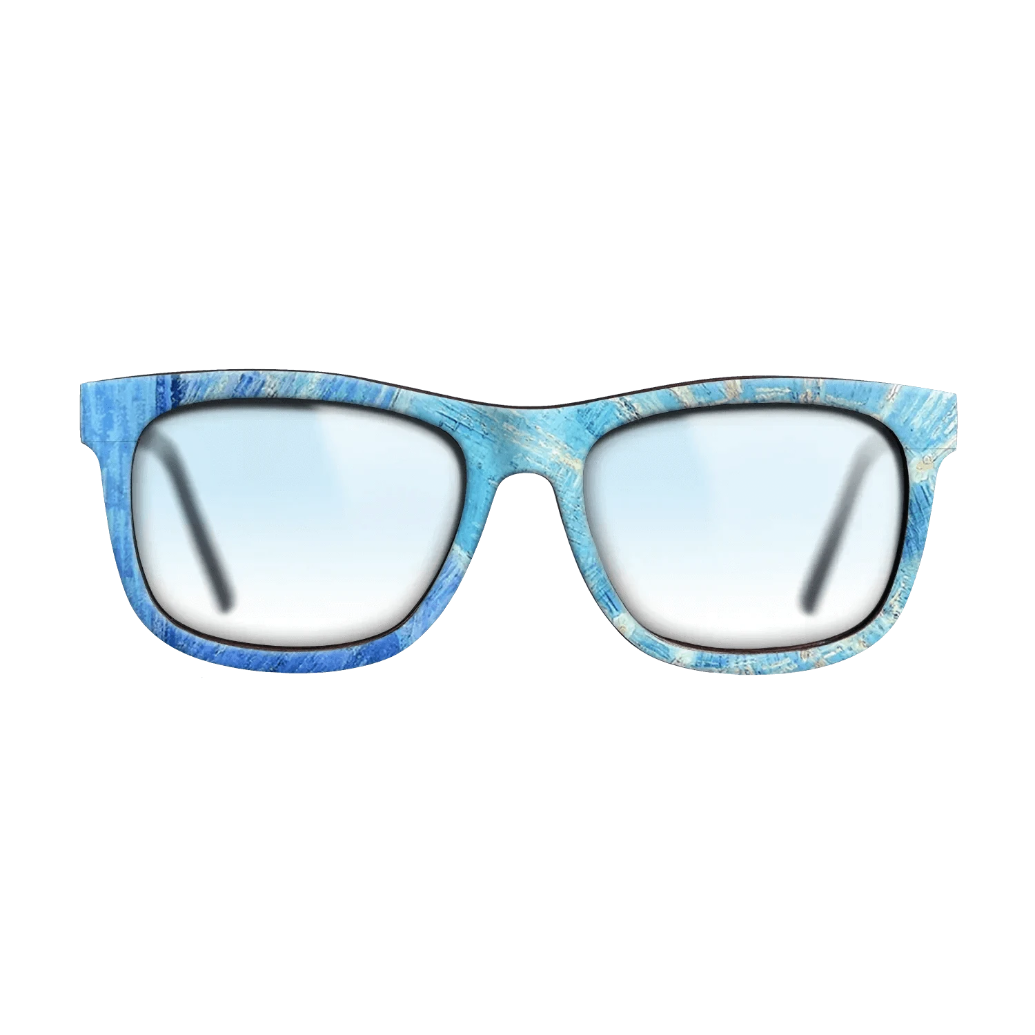 Oil Painting on Straight Grain Walnut: Rococo - Head of an Angel, after Rembrandt Vincent van Gogh - The Hero - Square - 1368 - SIRIS wood optic