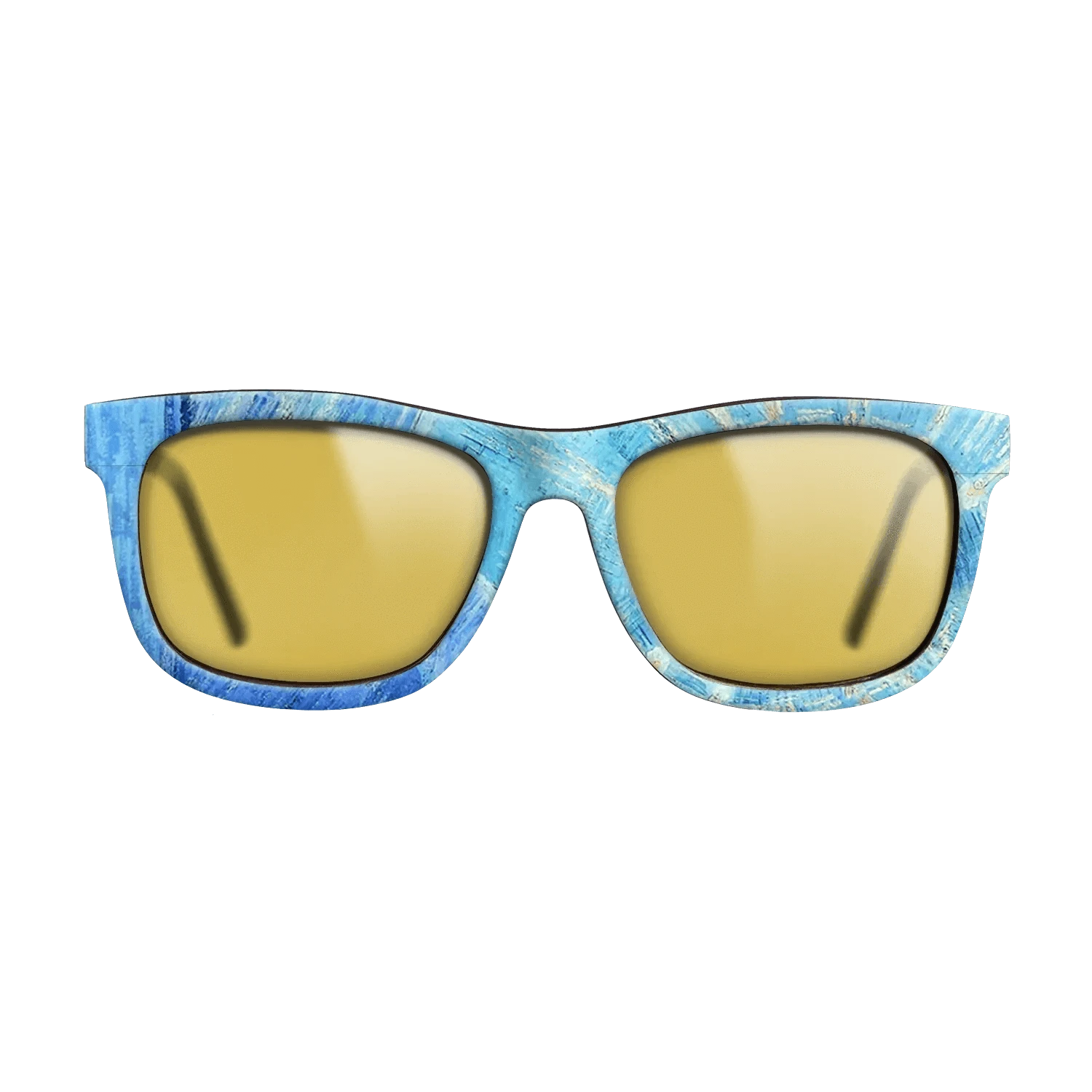 Oil Painting on Straight Grain Walnut: Rococo - Head of an Angel, after Rembrandt Vincent van Gogh - The Hero - Square - 1368 - SIRIS wood optic