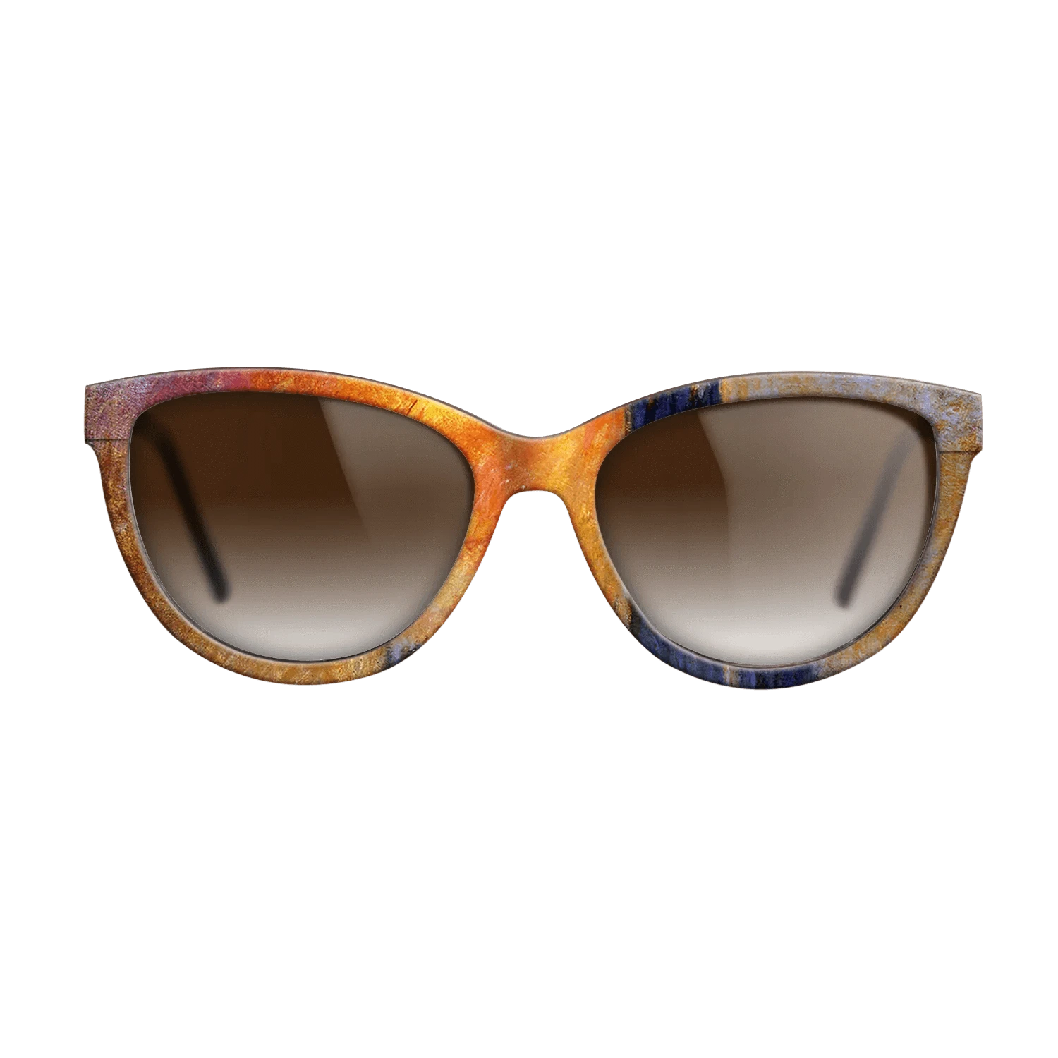 Oil Painting on Straight Grain Walnut: Rococo - House of Parliament Sun, 1903 - Claude Monet - The Maiden - Cat - 1886 - SIRIS wood optic