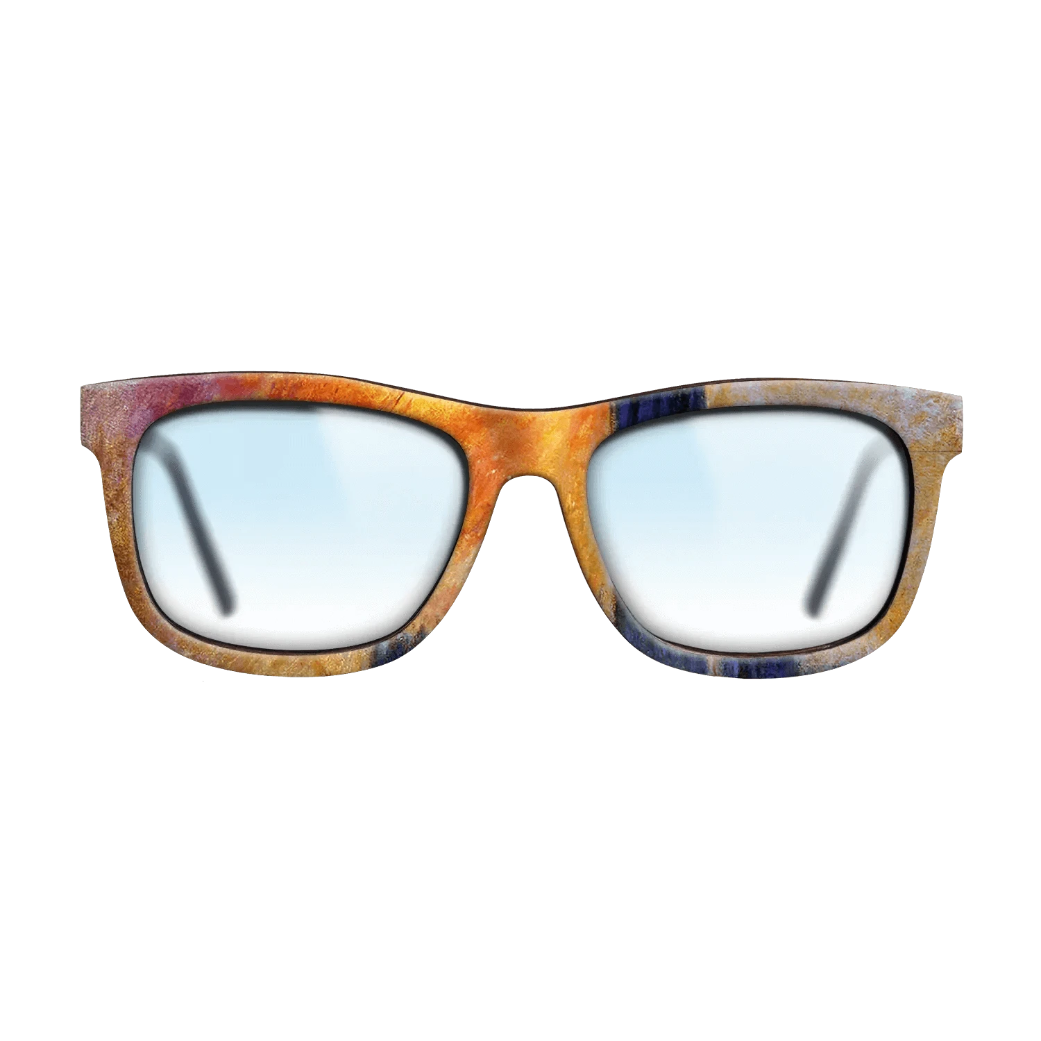 Oil Painting on Straight Grain Walnut: Rococo - House of Parliament Sun, 1903 - Claude Monet - The Hero - Square - 1886 - SIRIS wood optic