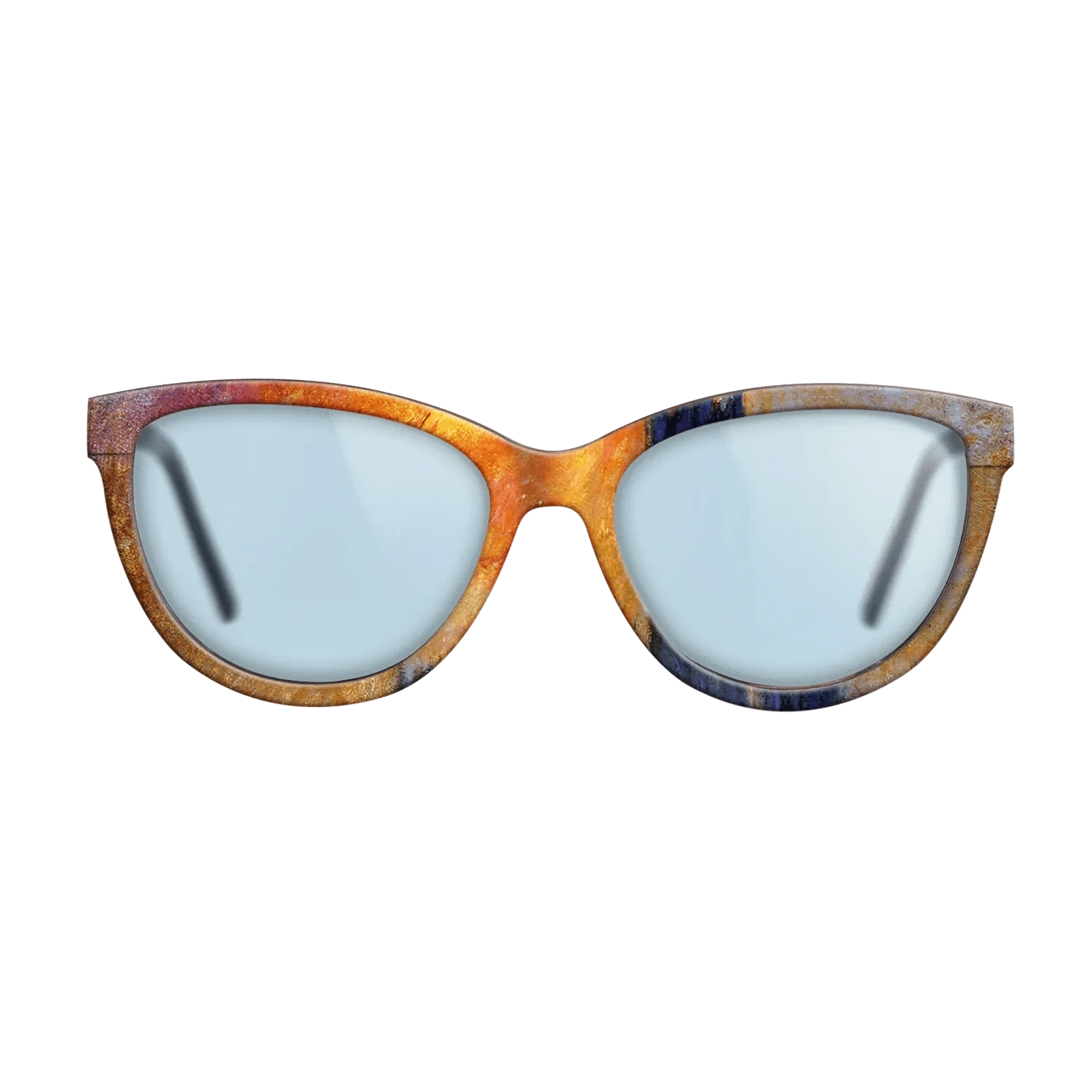 Oil Painting on Straight Grain Walnut: Rococo - House of Parliament Sun, 1903 - Claude Monet - The Maiden - Cat - 1886 - SIRIS wood optic