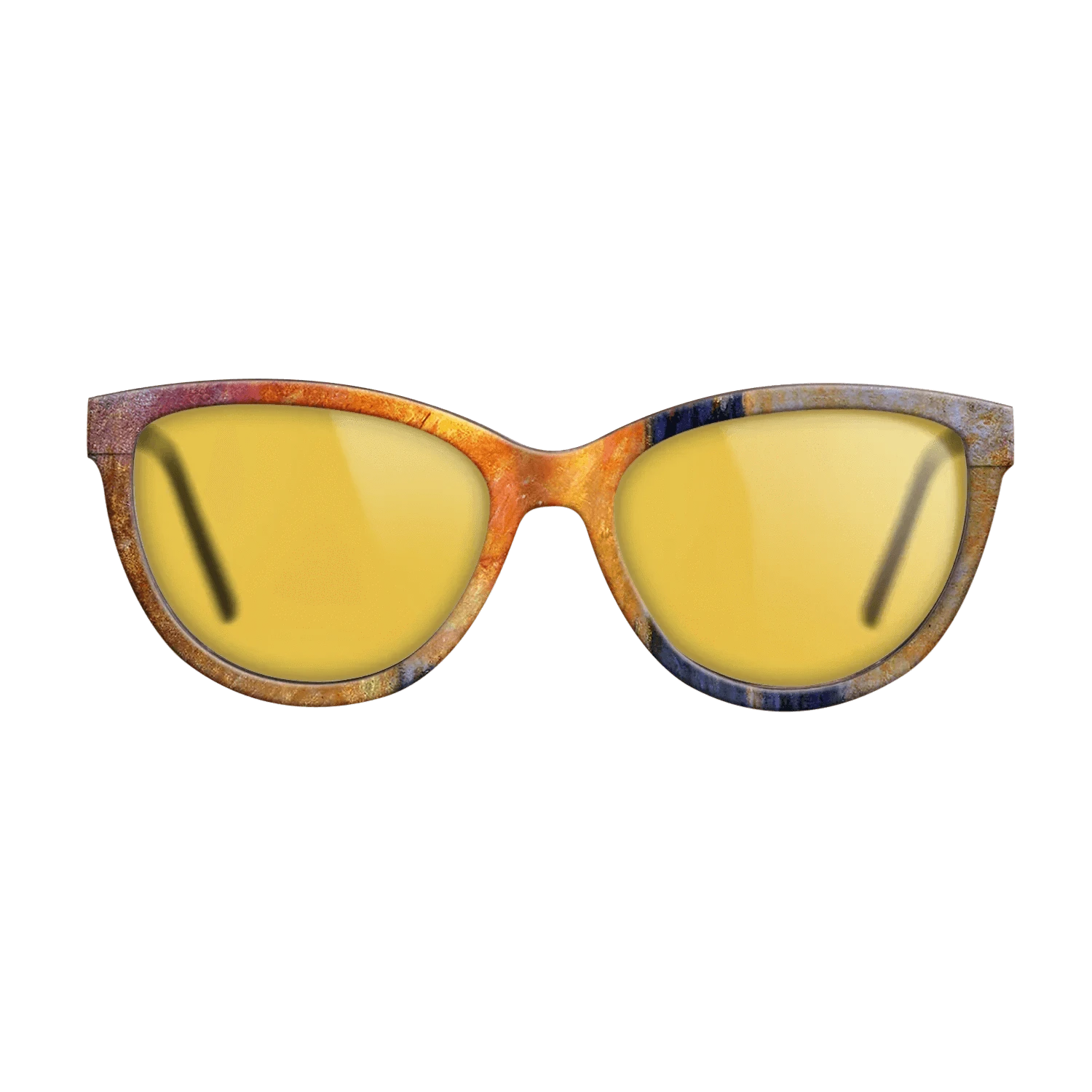 Oil Painting on Straight Grain Walnut: Rococo - House of Parliament Sun, 1903 - Claude Monet - The Maiden - Cat - 1886 - SIRIS wood optic