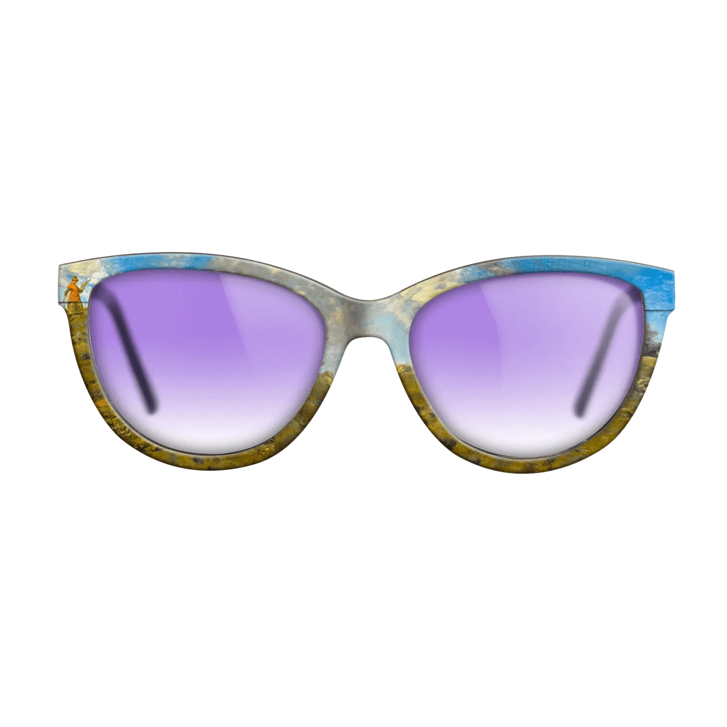 Oil Painting on Straight Grain Walnut: Rococo - In the Auvergne, 1869 - Jean-Francois Millet - The Maiden - Cat - 1622 - SIRIS wood optic