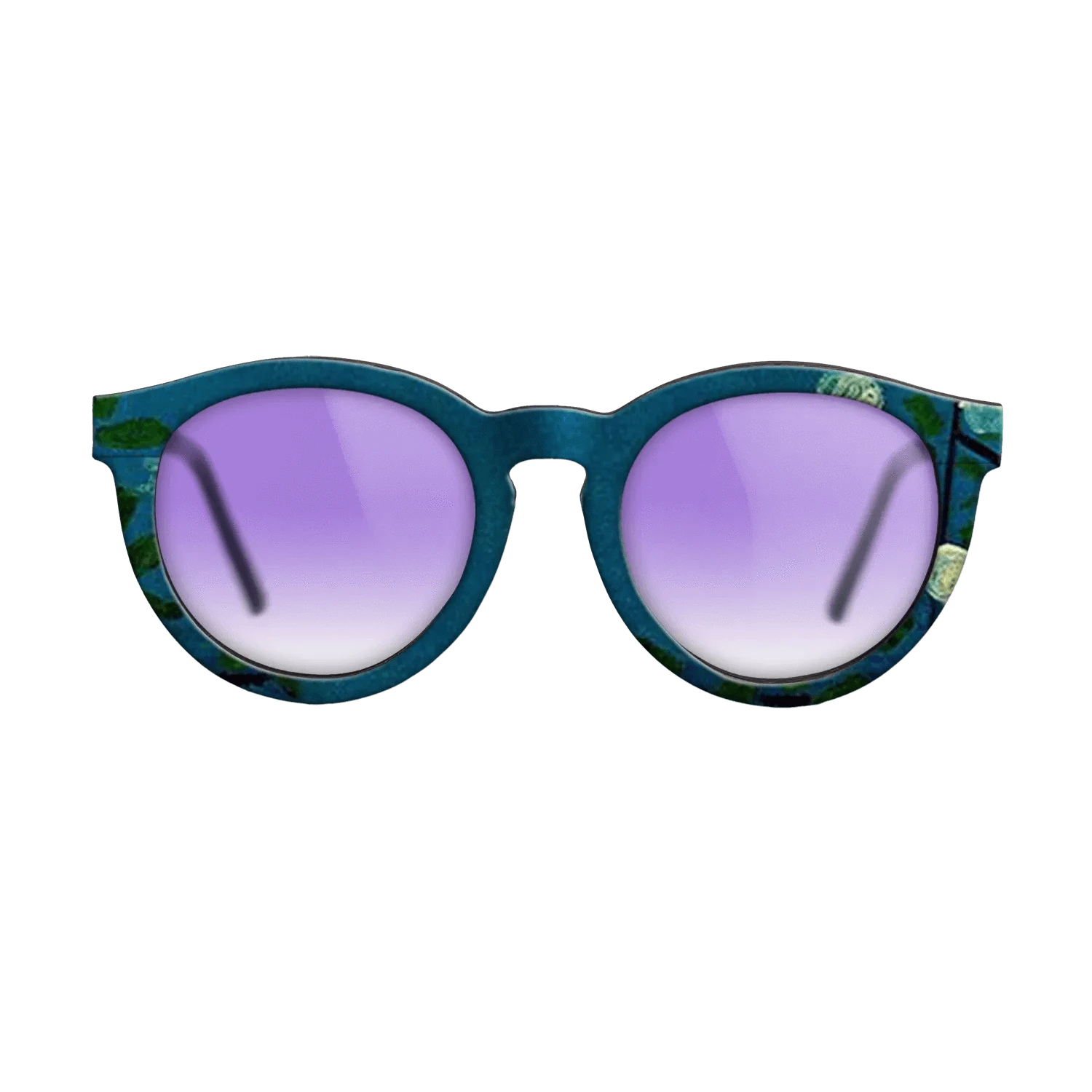 Oil Painting on Straight Grain Walnut: Rococo - Jacqueline with flowers, 1954 - Pablo Picasso - The Rebel - Round - 1509 - SIRIS wood optic