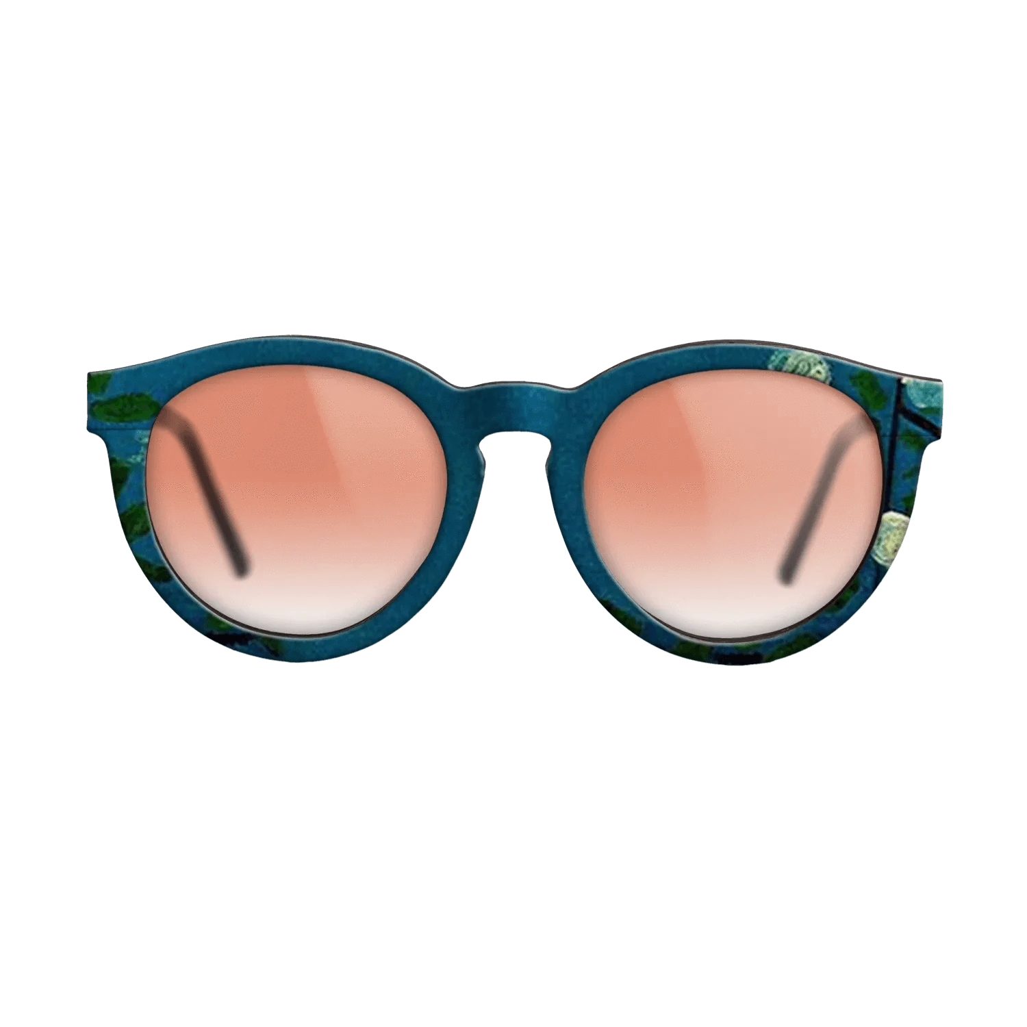 Oil Painting on Straight Grain Walnut: Rococo - Jacqueline with flowers, 1954 - Pablo Picasso - The Rebel - Round - 1509 - SIRIS wood optic