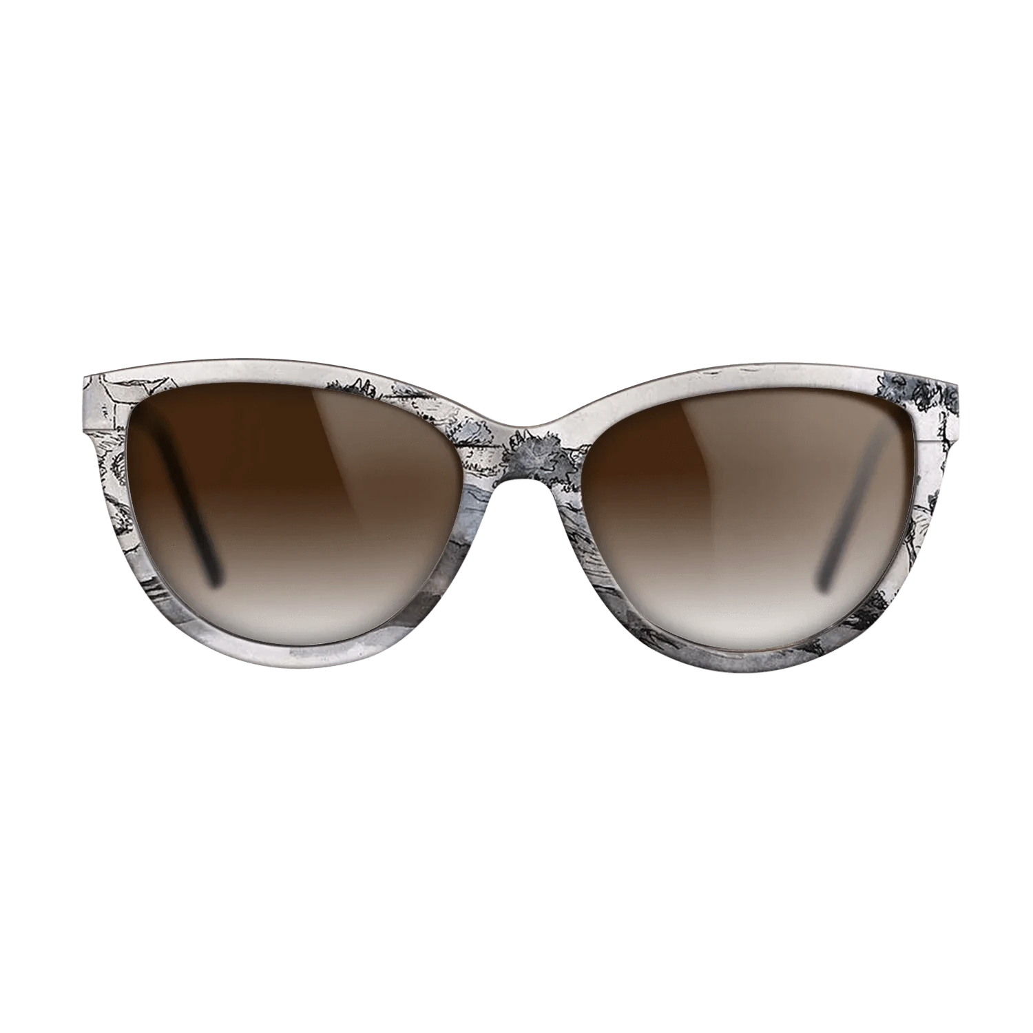 Oil Painting on Straight Grain Walnut: Rococo - Landscape near Vichy, c.1870 - Jean-Francois Millet - The Maiden - Cat - 892 - SIRIS wood optic