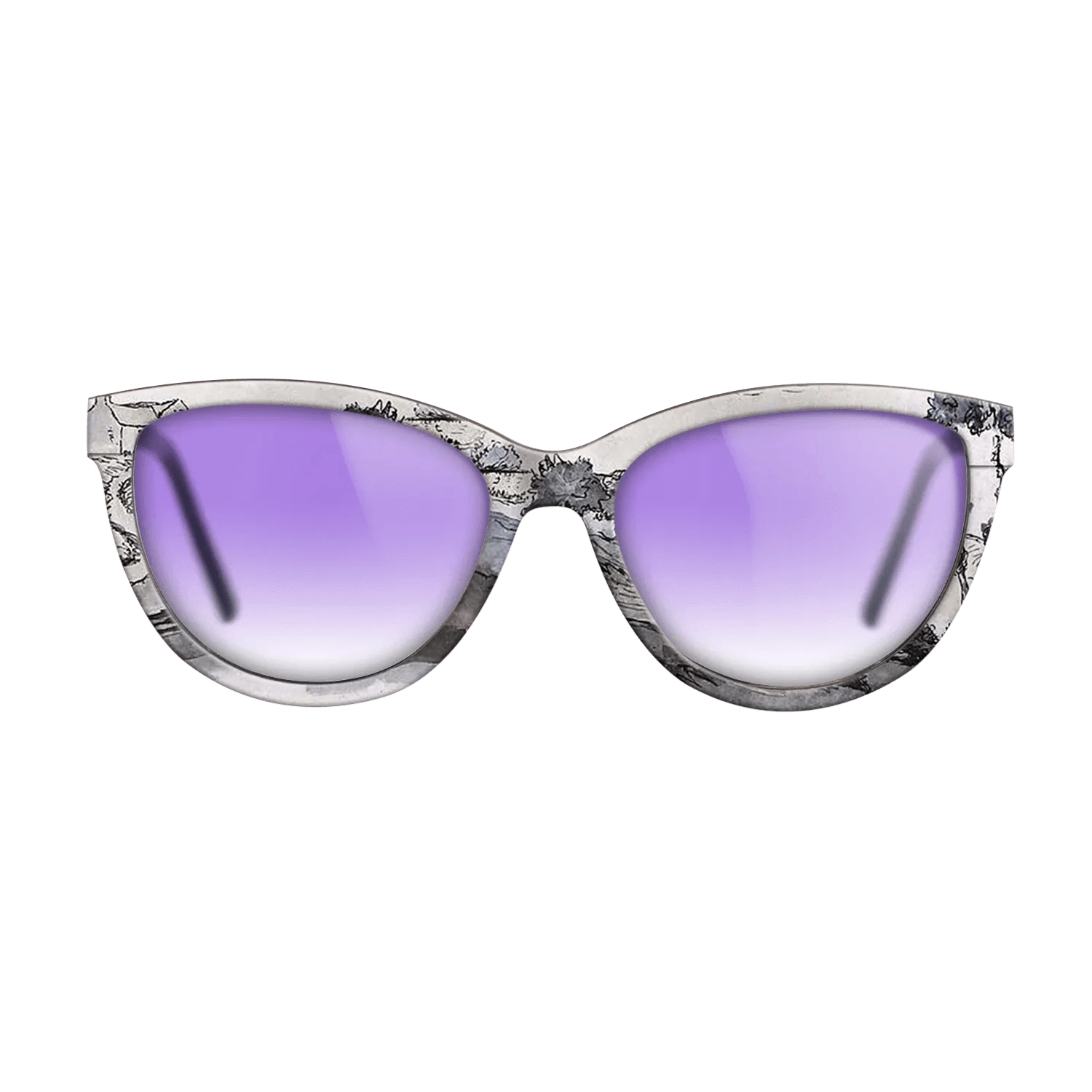 Oil Painting on Straight Grain Walnut: Rococo - Landscape near Vichy, c.1870 - Jean-Francois Millet - The Maiden - Cat - 892 - SIRIS wood optic